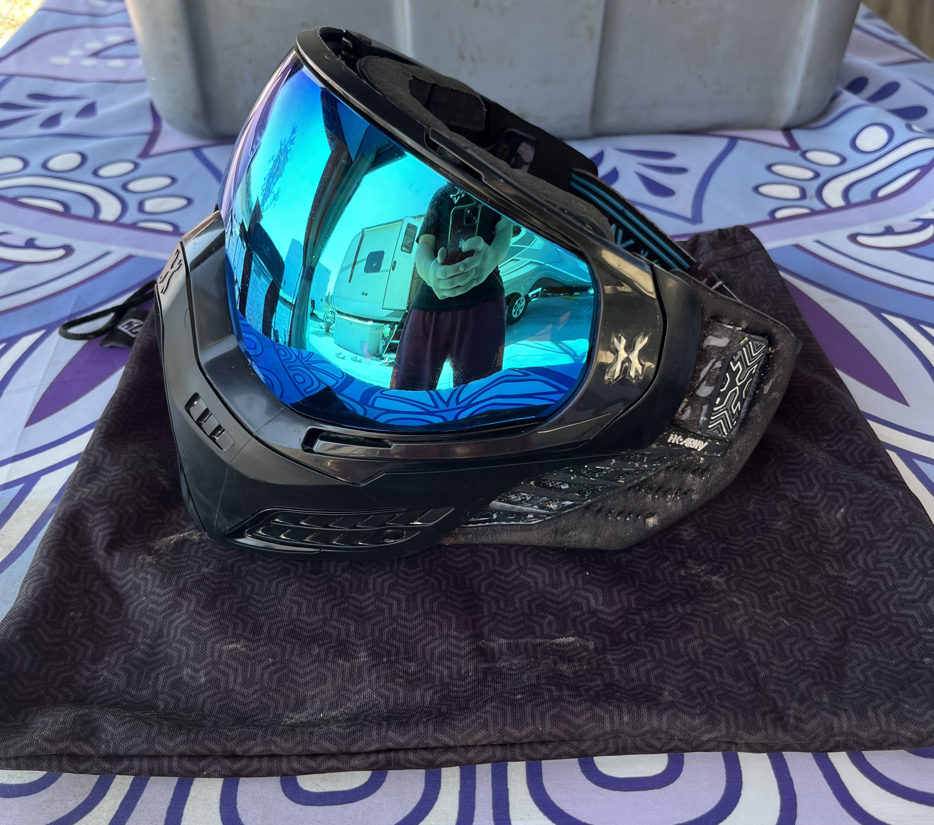 Empire axe 2.0 Dust Black/Dust Blue (rare) + Gear 550$ OBO