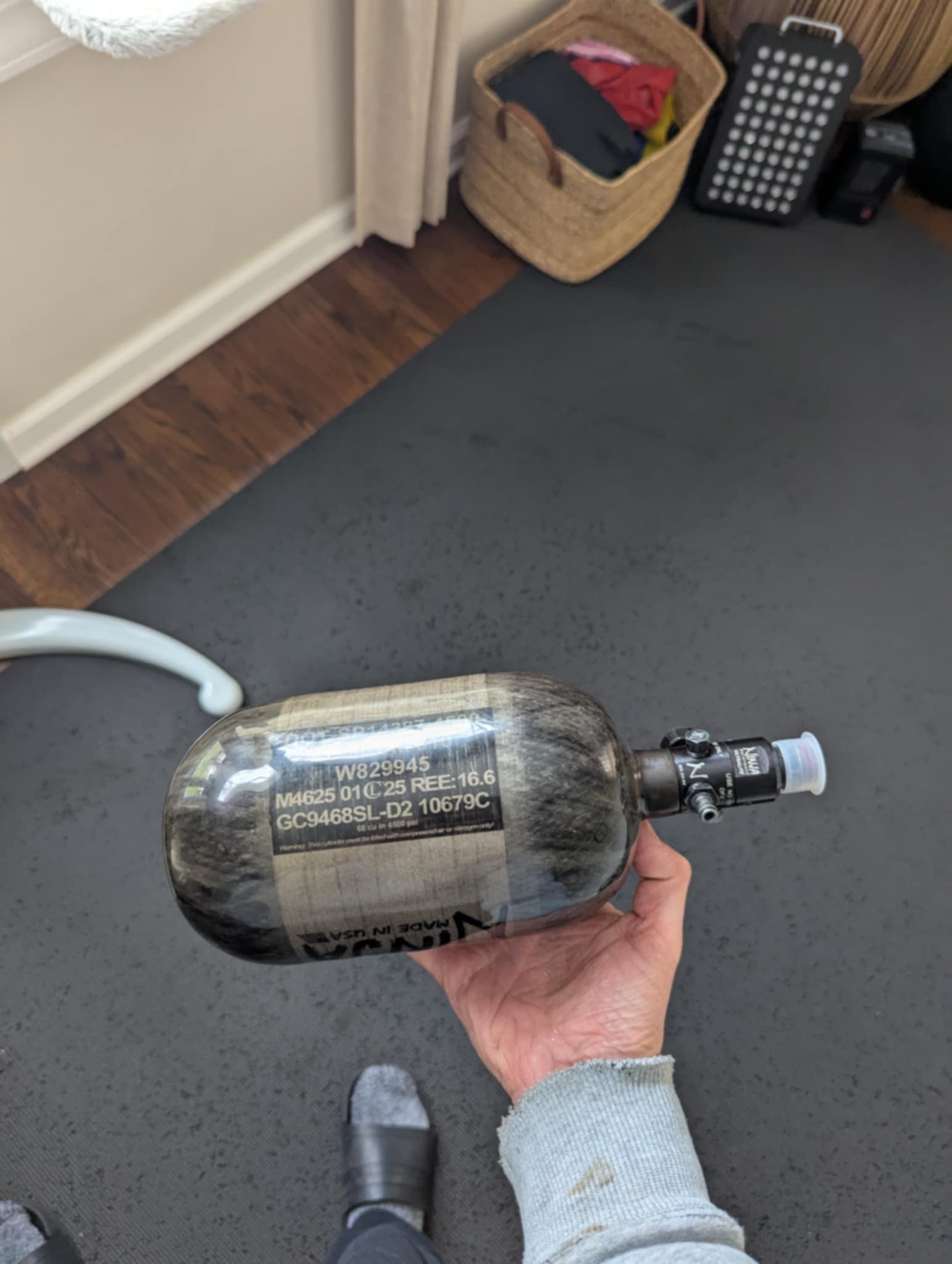 Ninja 68/4500 tank with reg