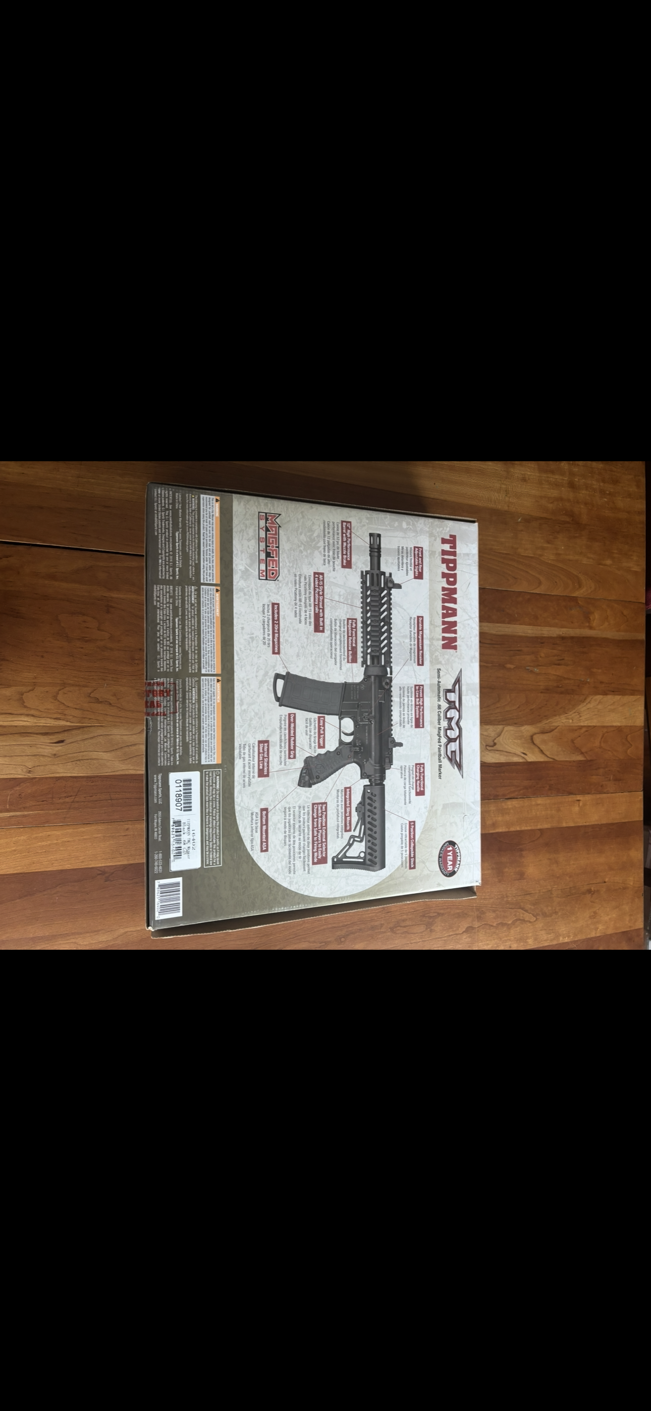 TIPPMANN TMC .16 Caliber Semi-Auto Magfed Paintball Marker