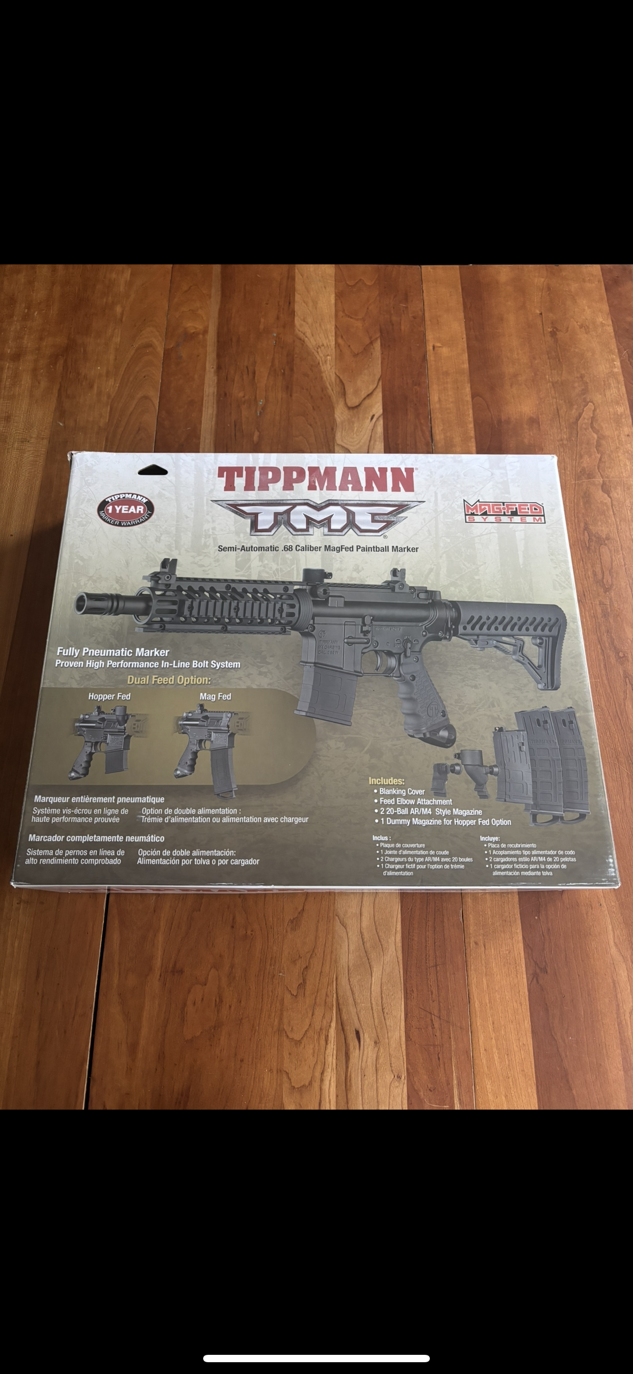 TIPPMANN TMC .16 Caliber Semi-Auto Magfed Paintball Marker