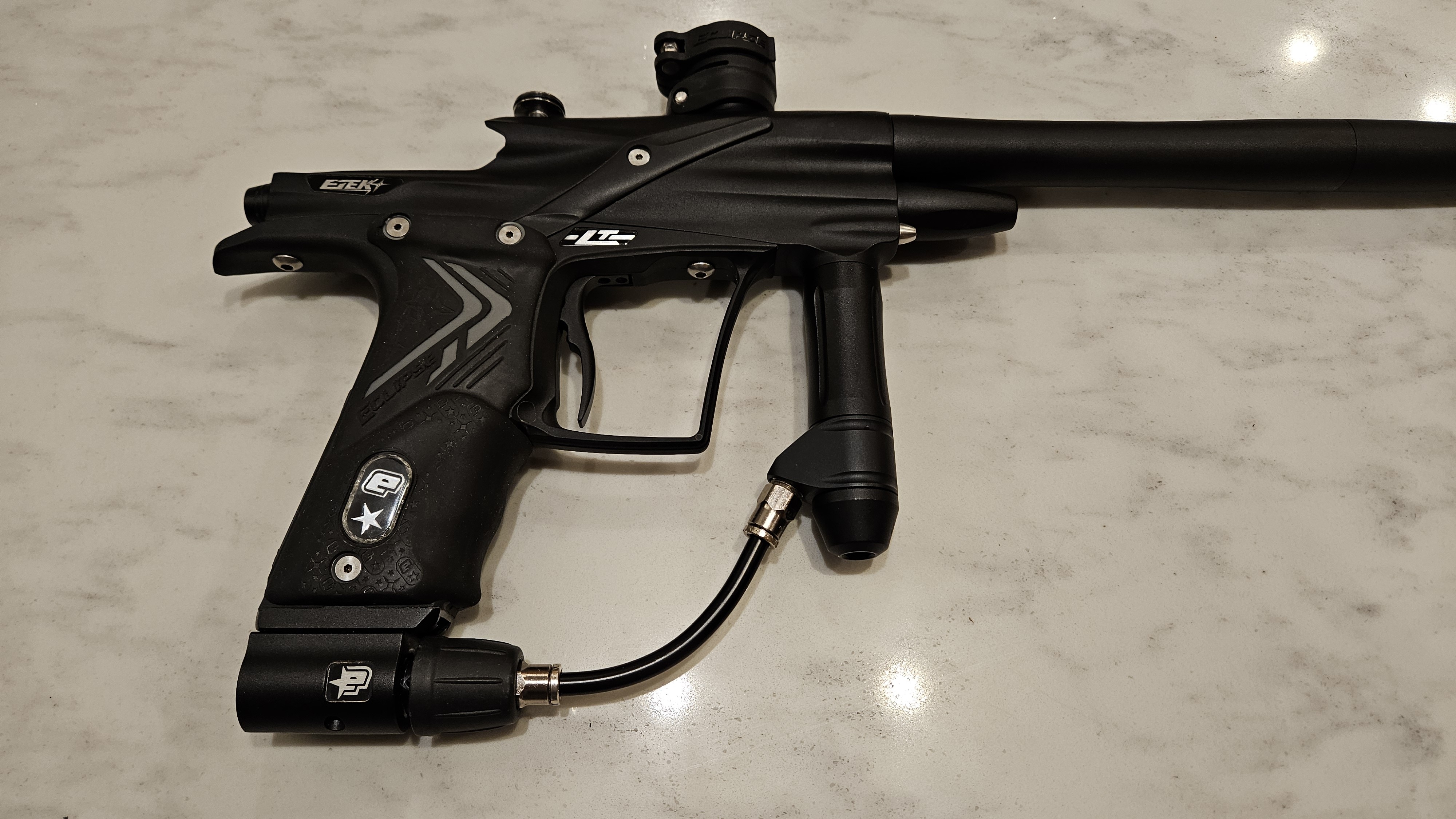 Planet Eclipse ETEK 4 with Rampage Board (shooting video)