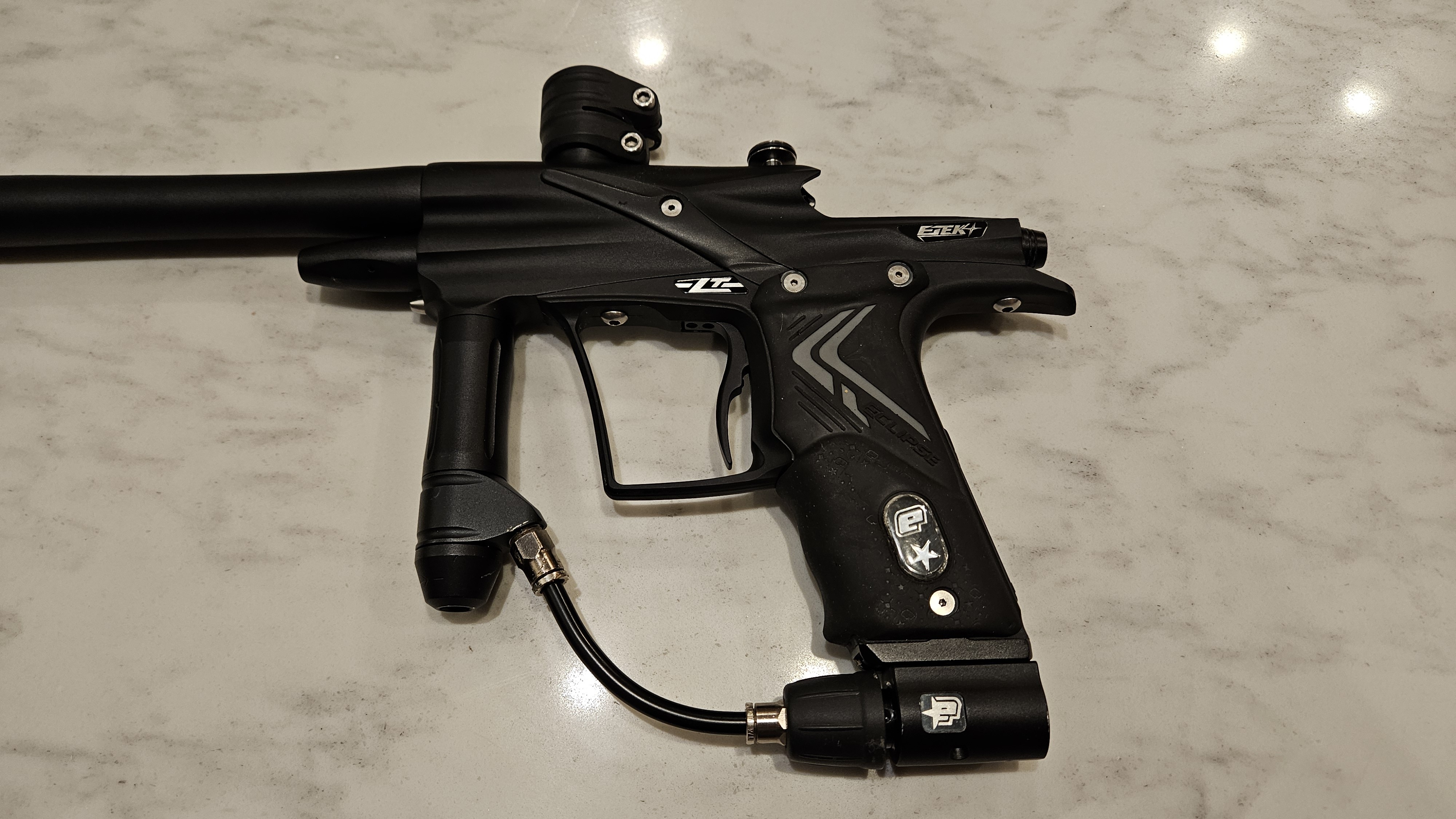 Planet Eclipse ETEK 4 with Rampage Board (shooting video)