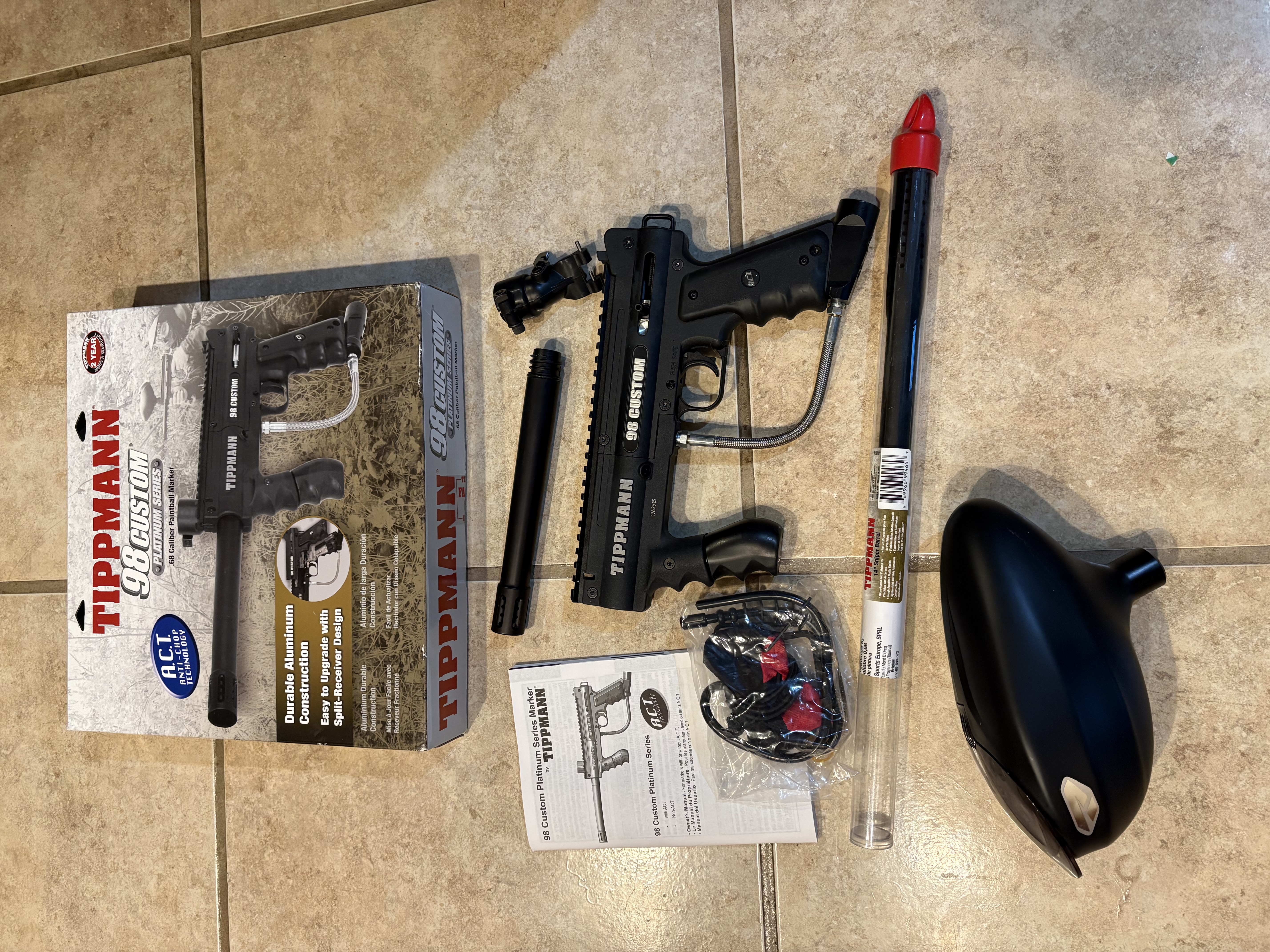 Tippmann 98 Custom Platinum Series Marker