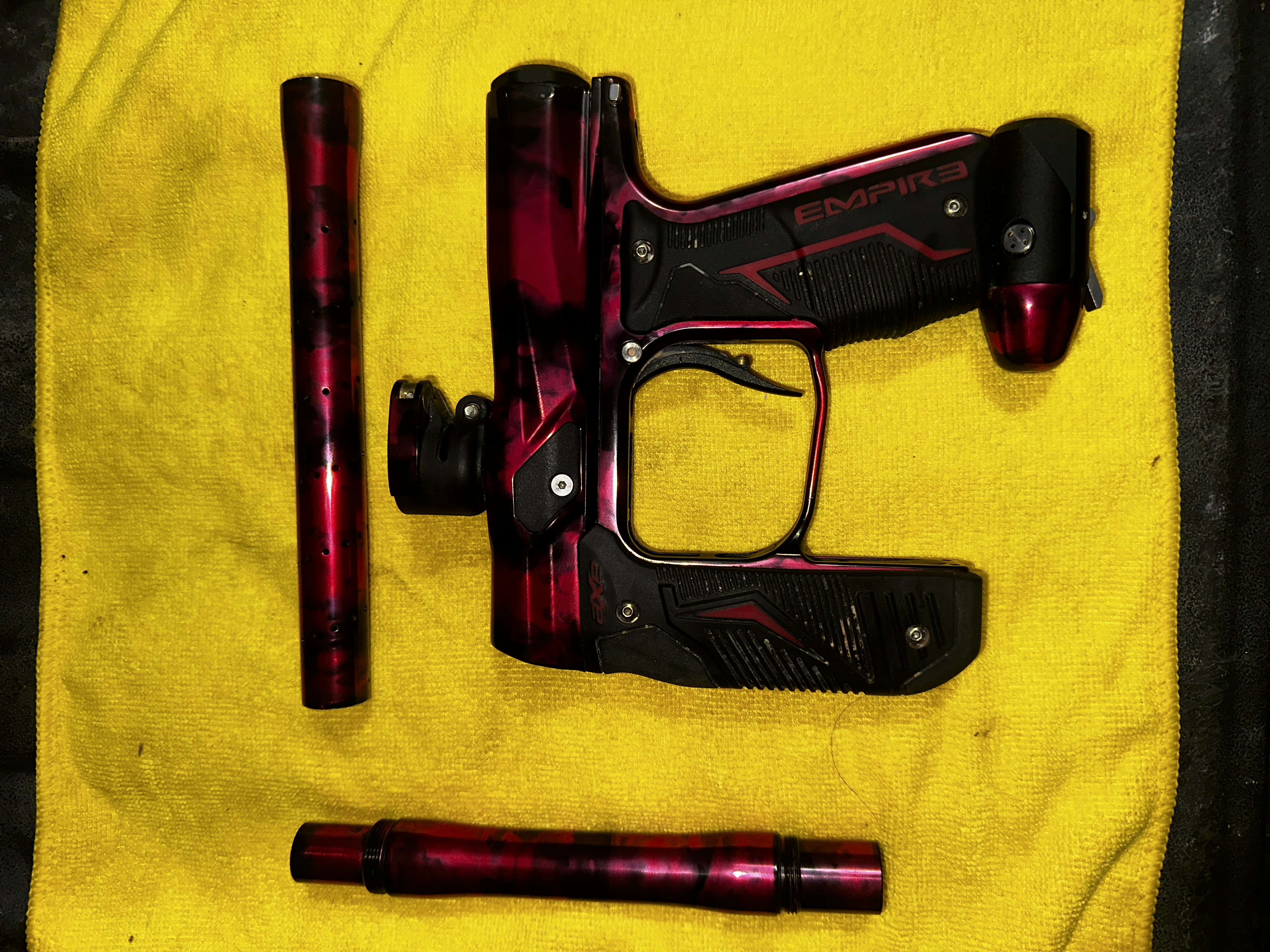 Empire Axe 2.0 Polished Acid Wash Red