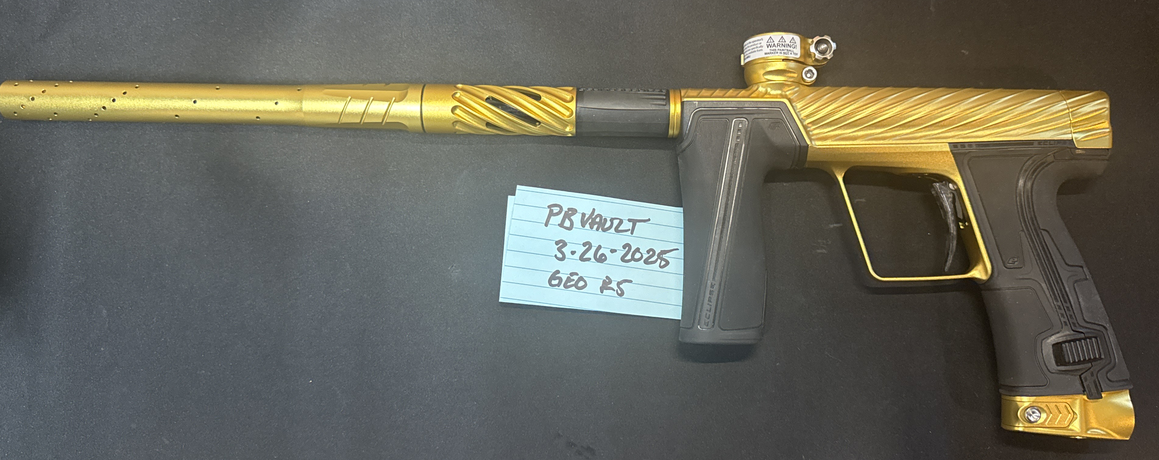BNIB Planet Eclipse Geo R5 Twister 007 James Bond Edition