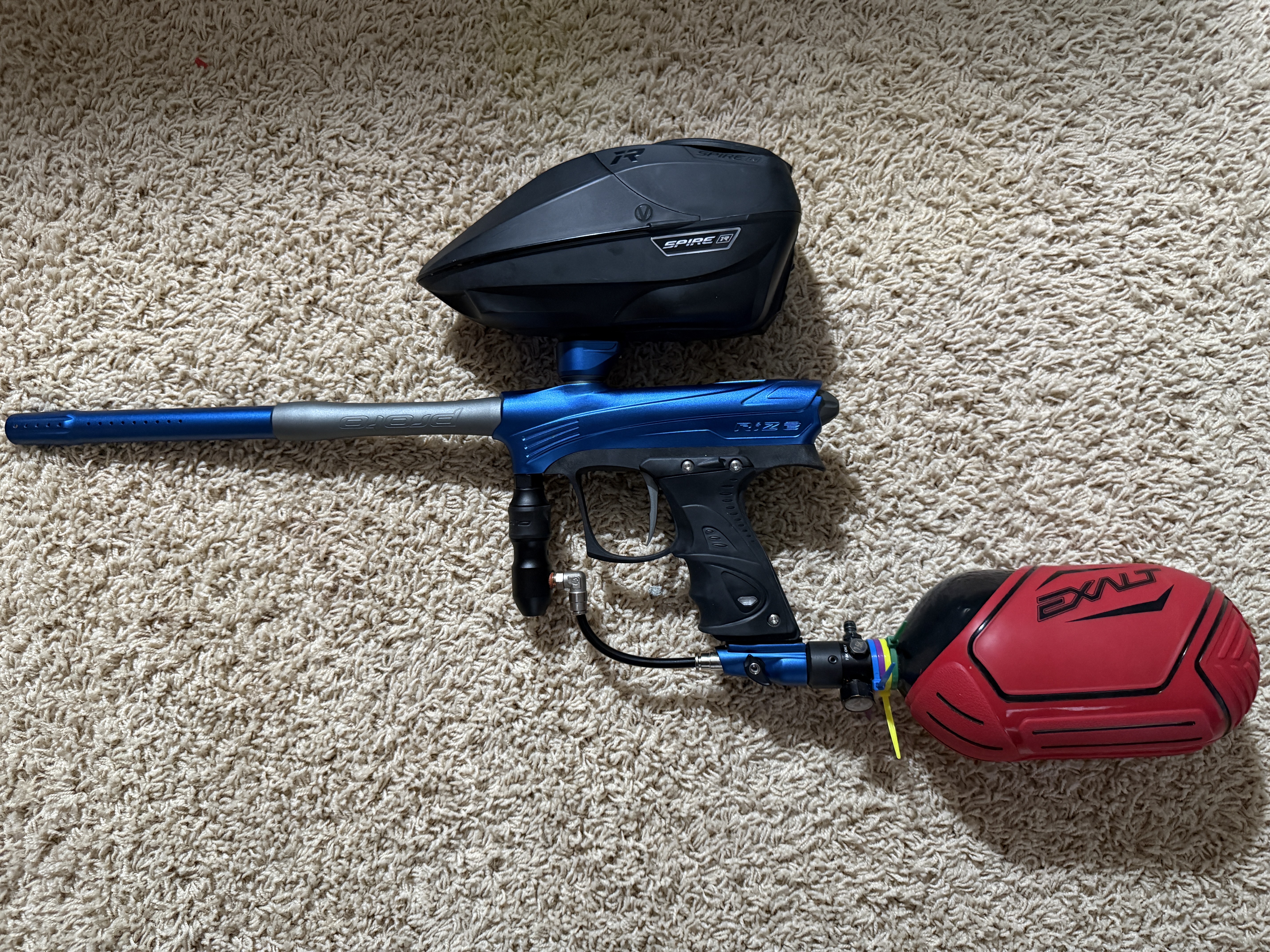 Dye Rize Maxxed Blue and Grey
