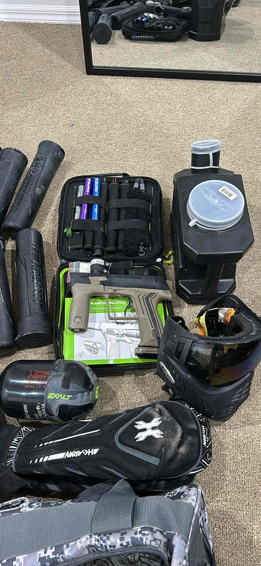 Paintball full gear - Price Negotiable