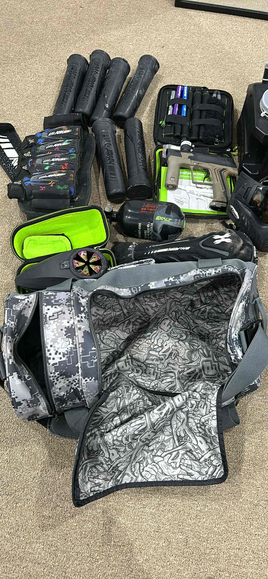 Paintball full gear - Price Negotiable