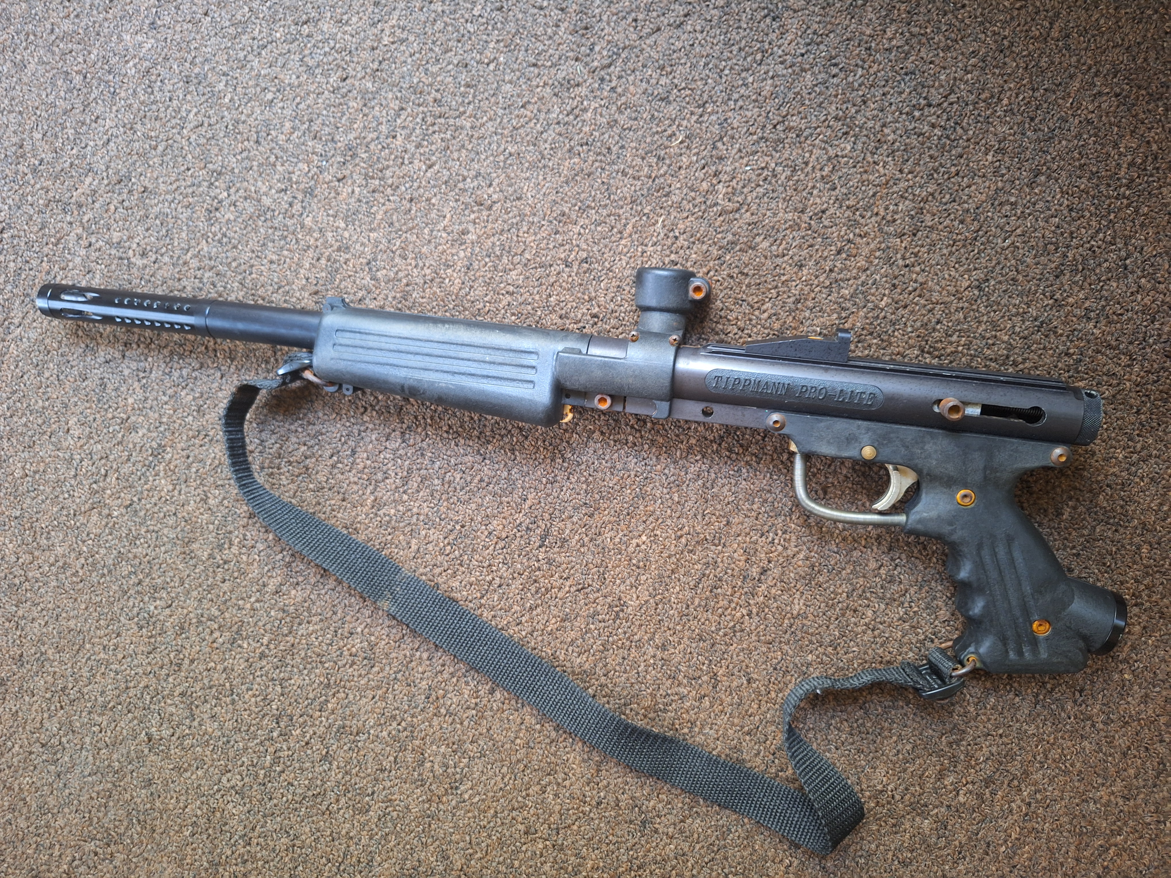 Rare vintage tippman pro lite paintball gun