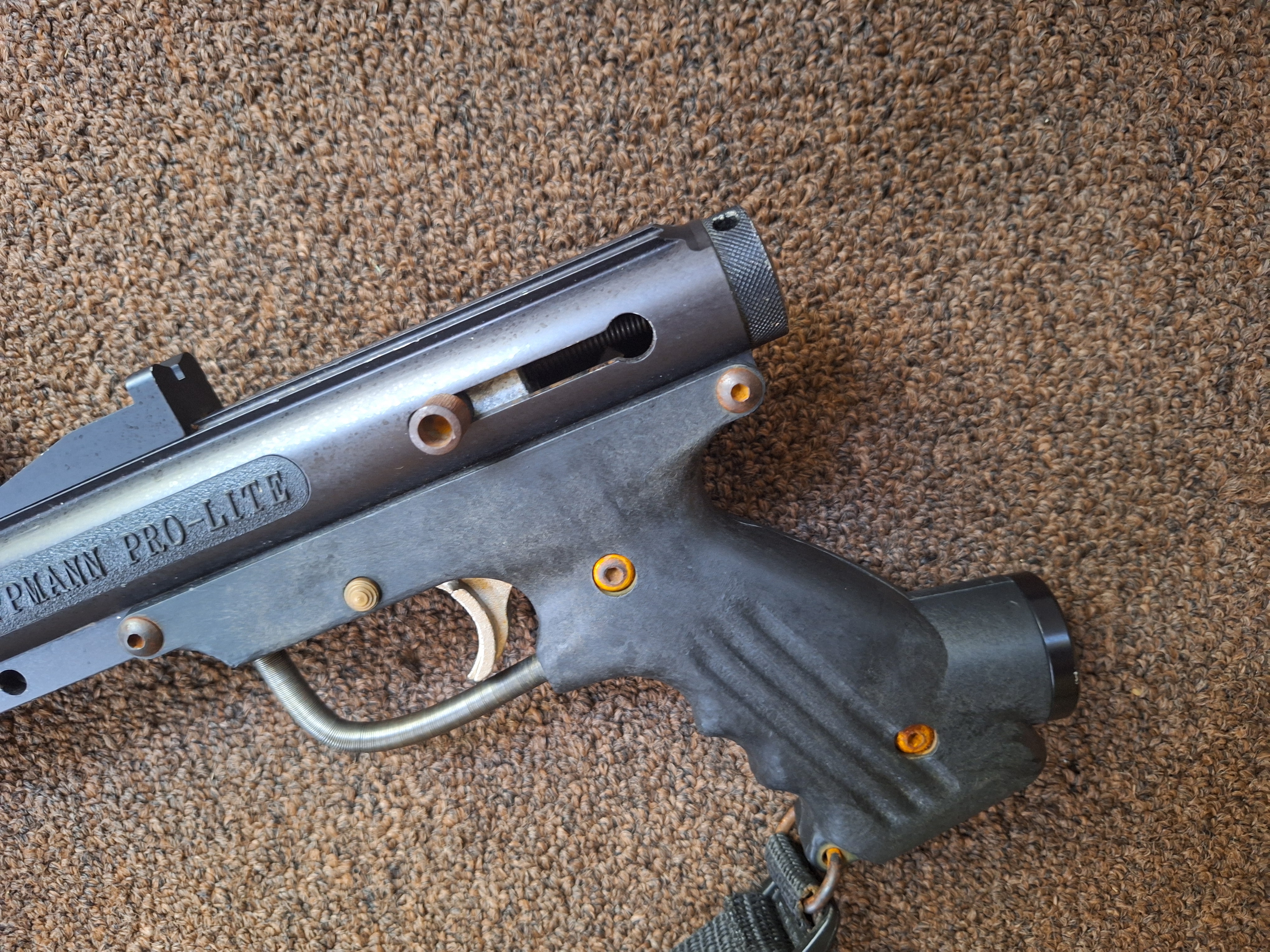 Rare vintage tippman pro lite paintball gun