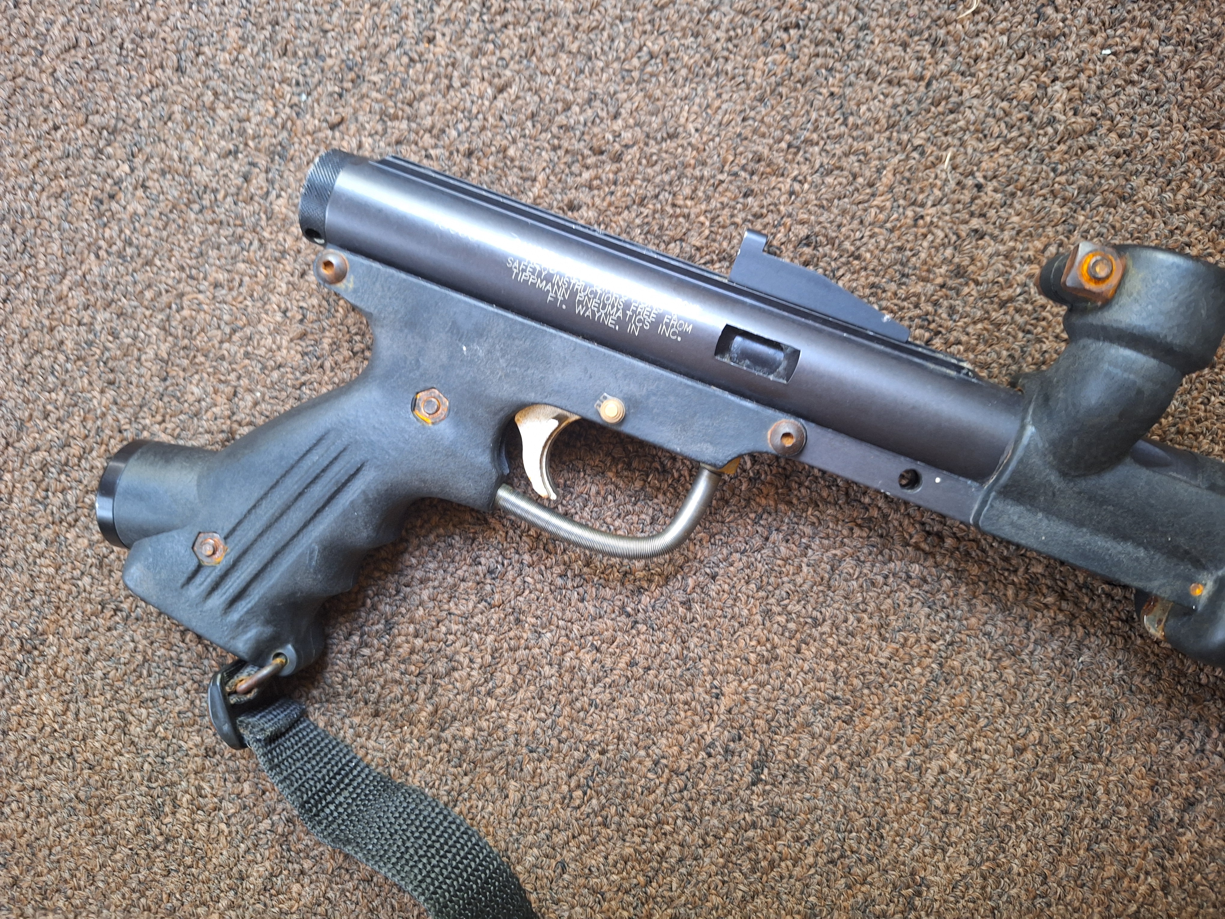 Rare vintage tippman pro lite paintball gun