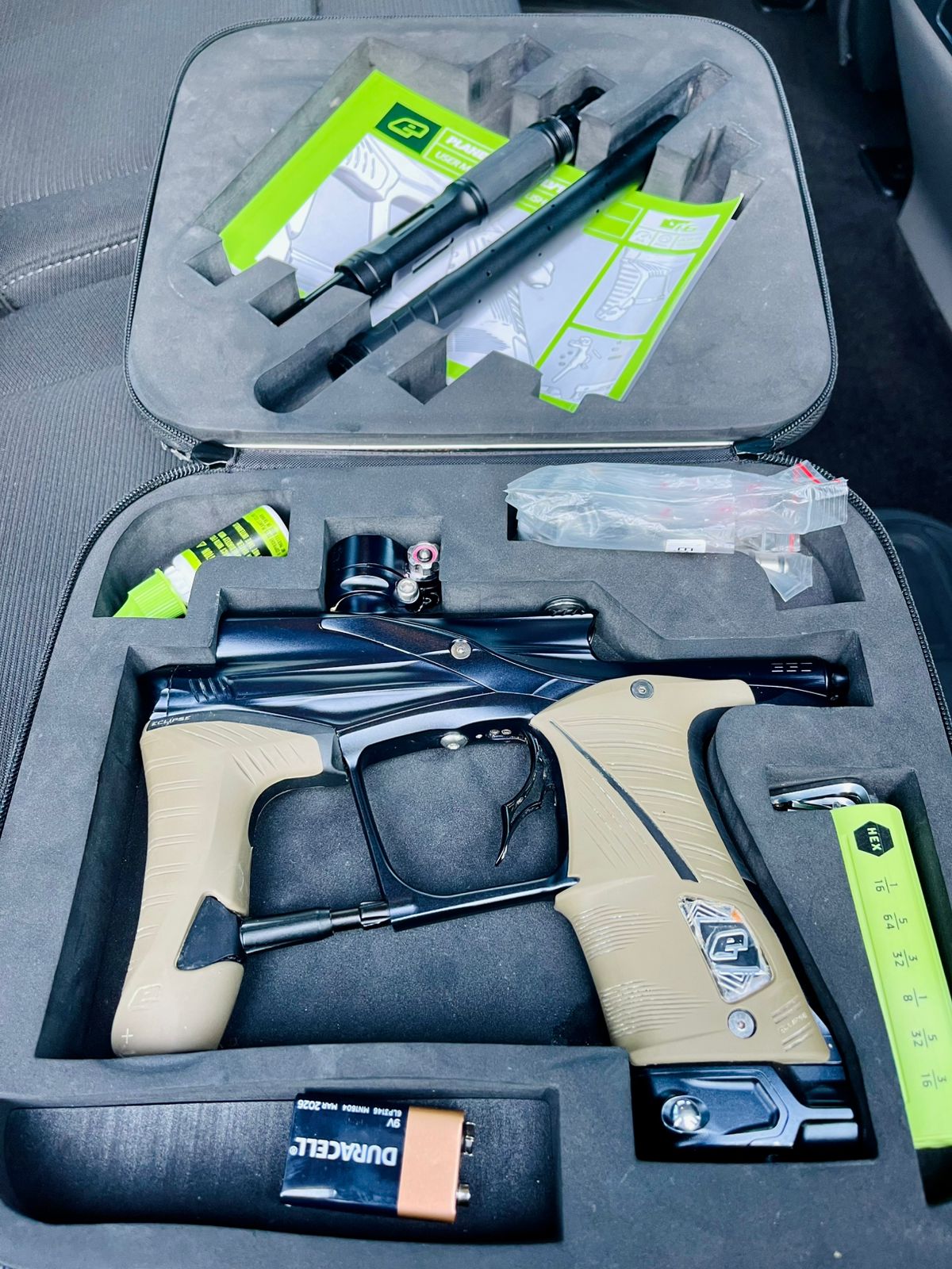 PLANET ECLIPSE MIDNIGHT LV1.6 s63 barrel and 2 PWR inserts. Infamous trigger