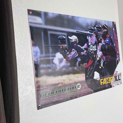 Generation E Trauma Matrix Paintball Banner - Vtg, mint