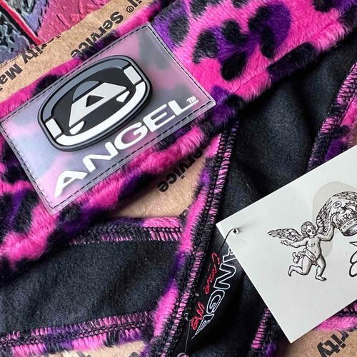 Angel x Bunkerking Headband - Pink Leopard