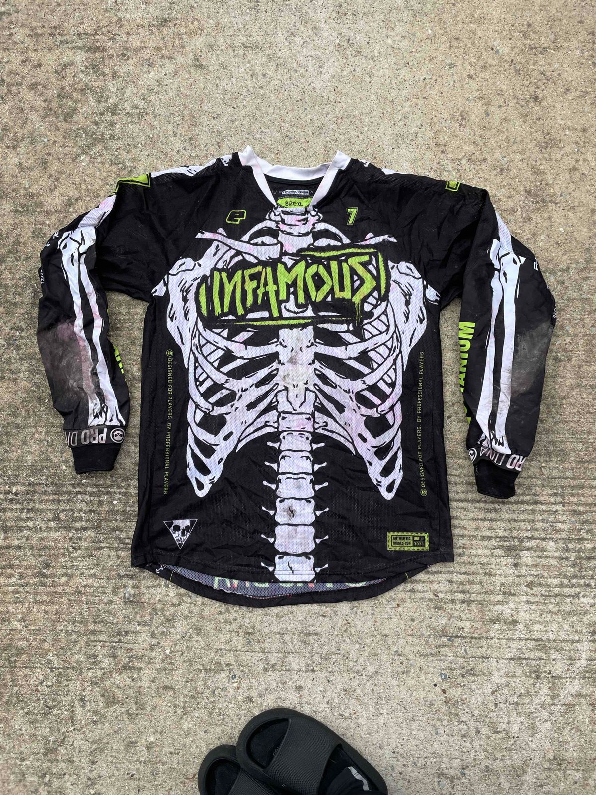 Infamous CS3 + LE Skeleton Jersey (1 of 1)
