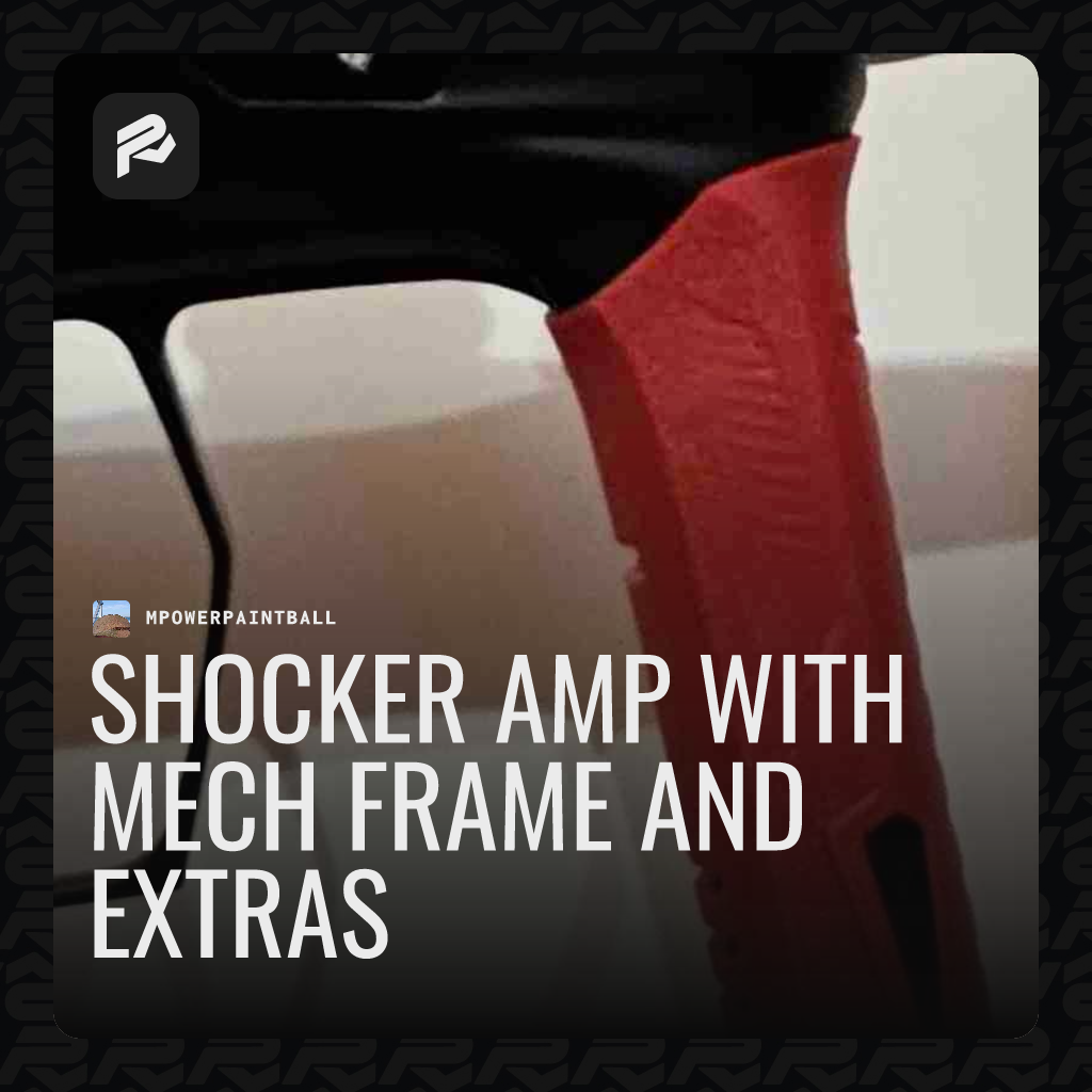 Shocker AMP with mech frame and extras