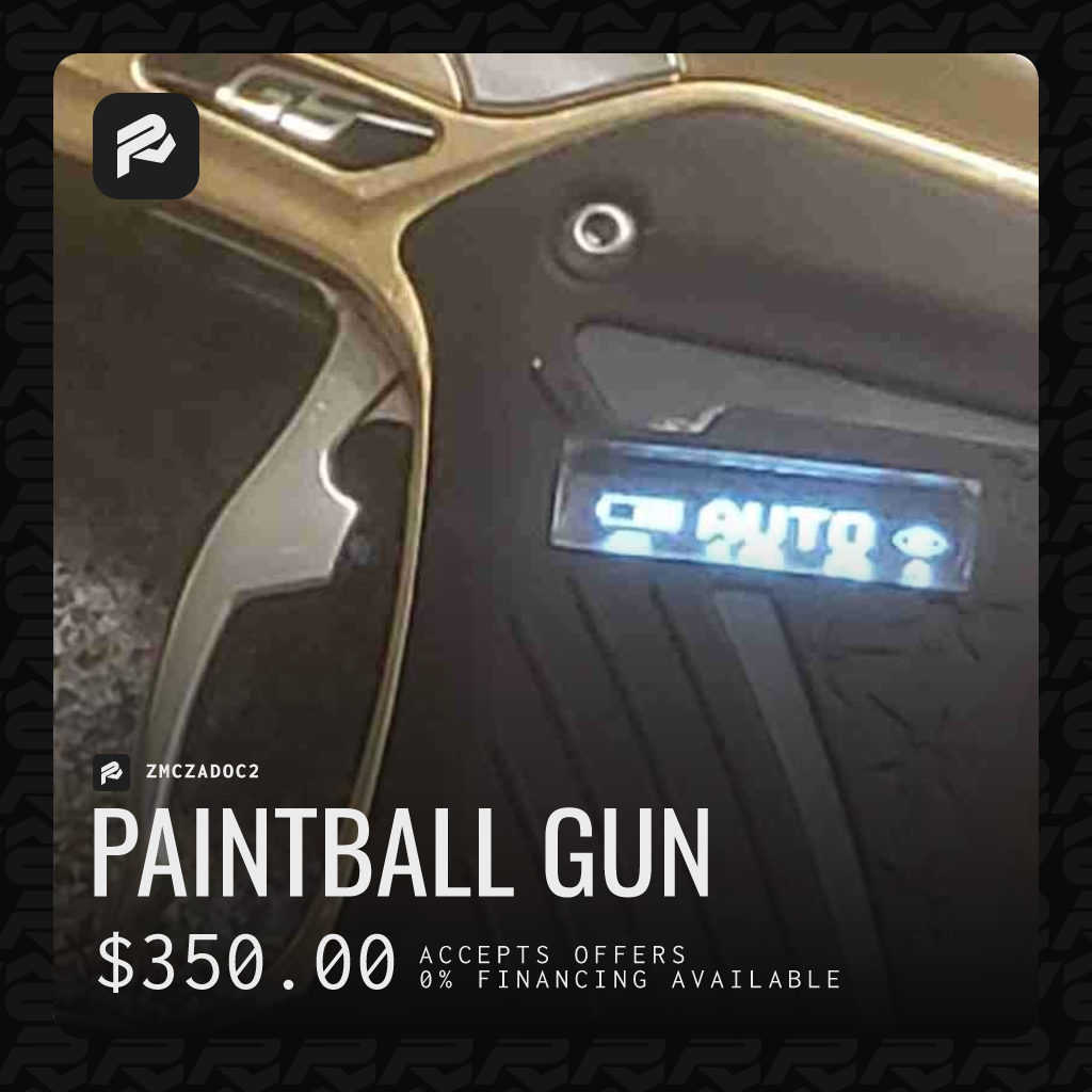 Paintball gun
