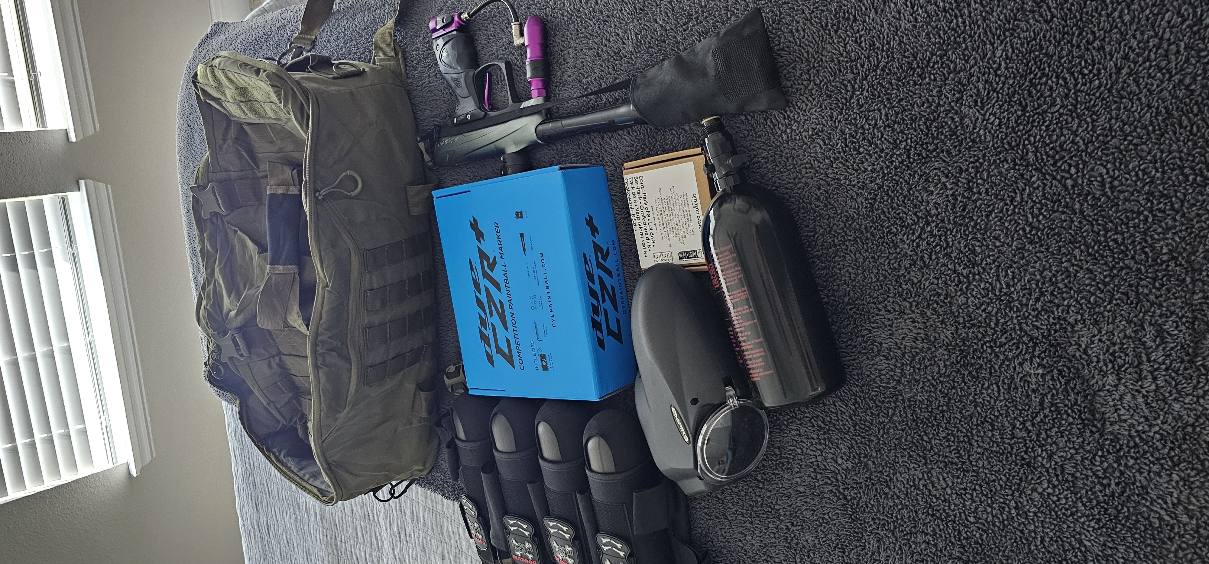 Maddog DYE CZR+ Full Auto Electronic Paintball Gun Marker