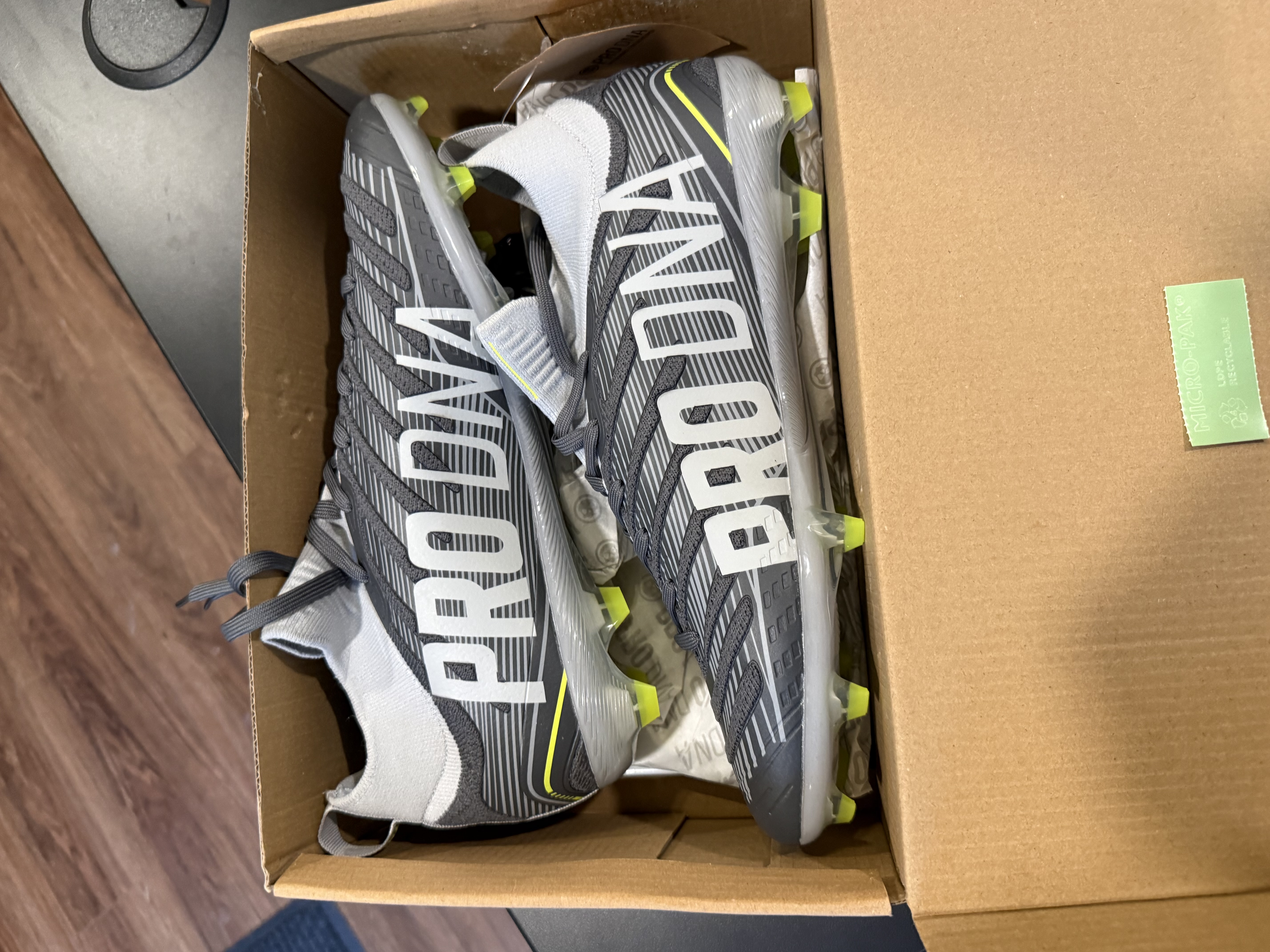 PRO DNA™ VOLTRAX CLEATS - GRAY - Size 11
