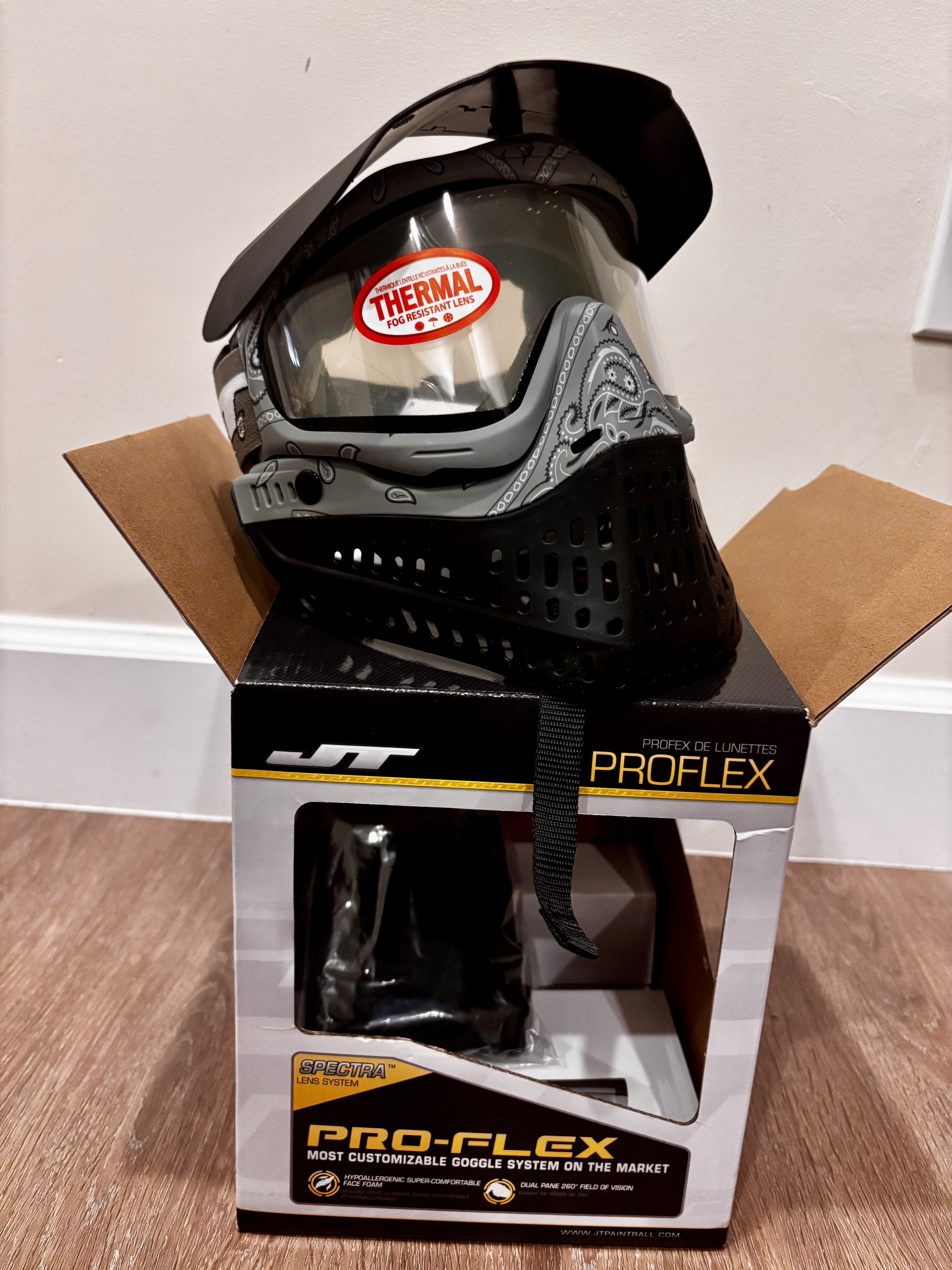 JT Proflex Thermal Paintball Mask