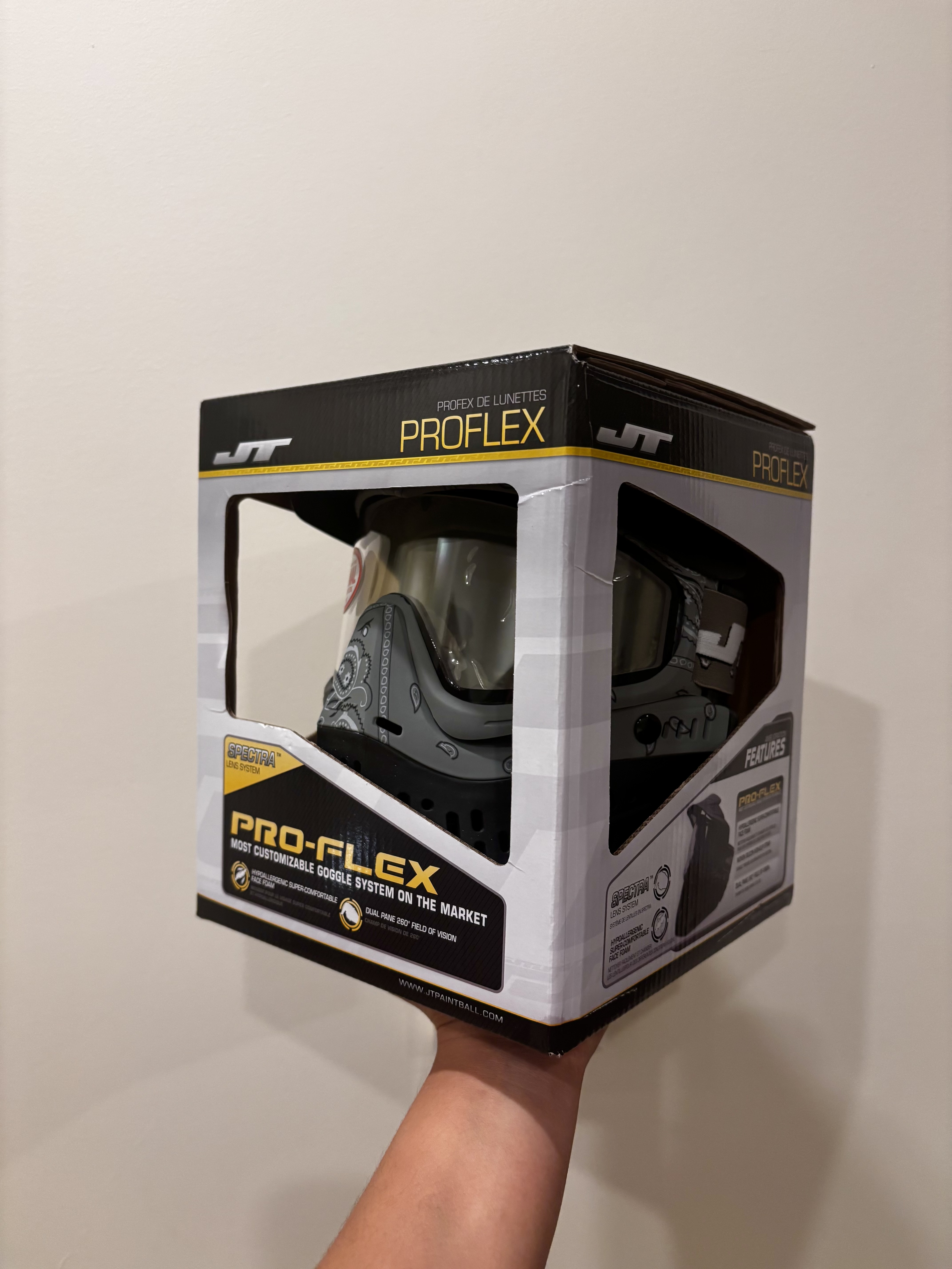 JT Proflex Thermal Paintball Mask