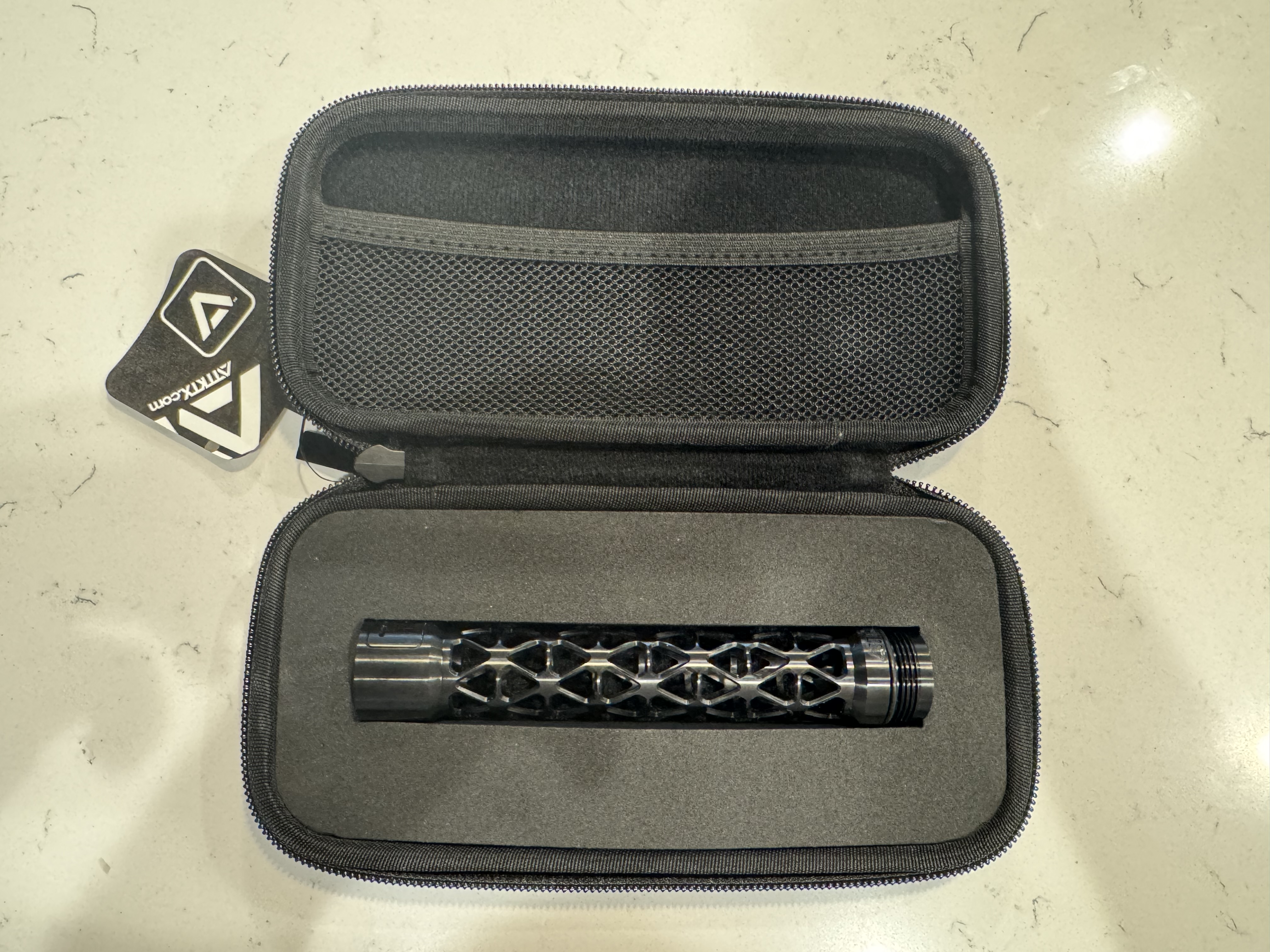 ATTKTX Titanium Barrel Back - Black