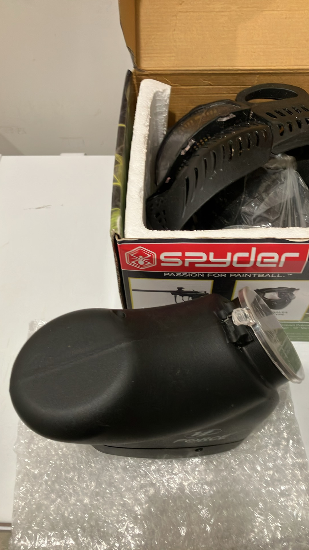 Spyder passion for paintball
