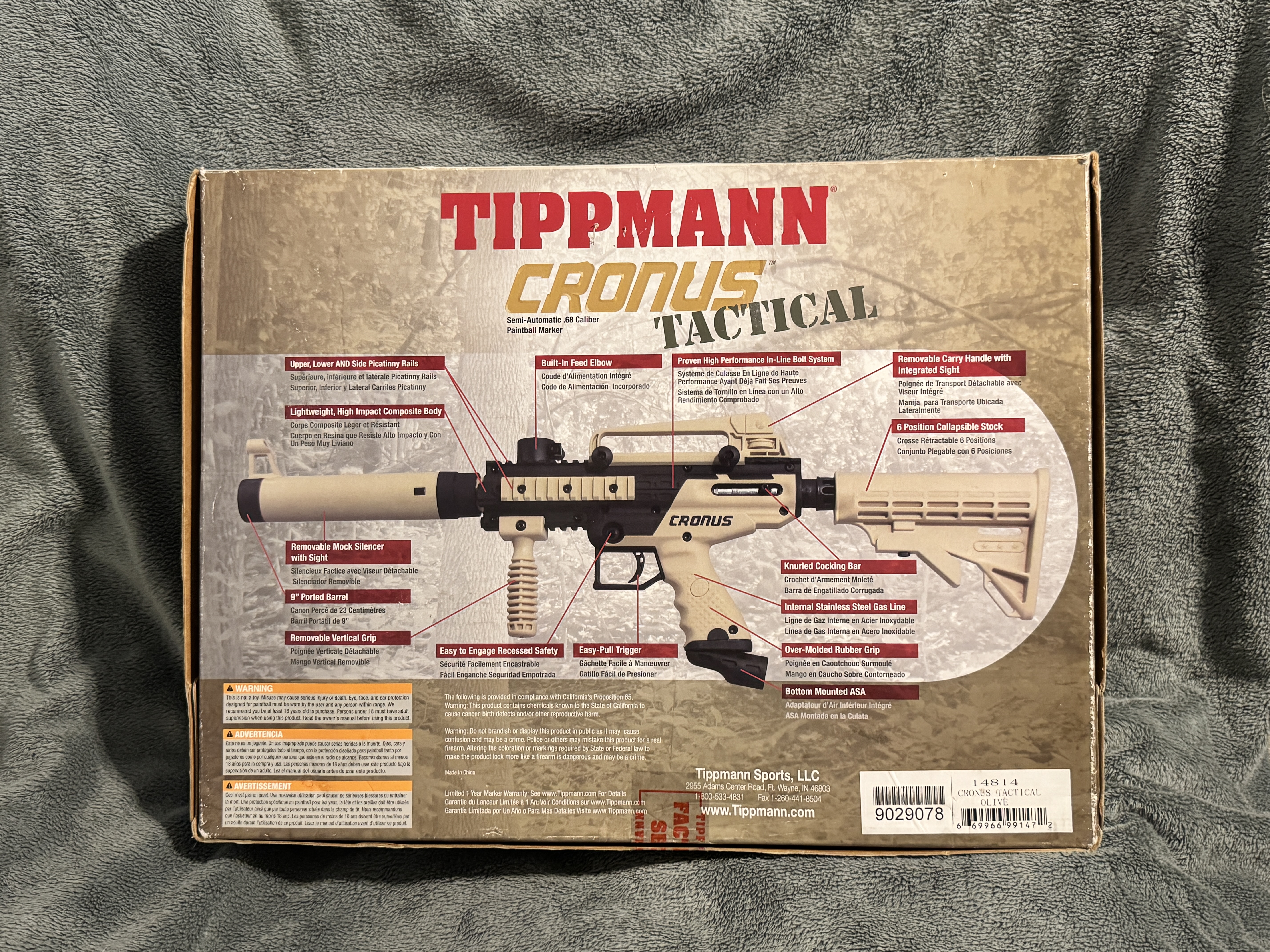 Tippman Cronus Tactical Gun and Accesories