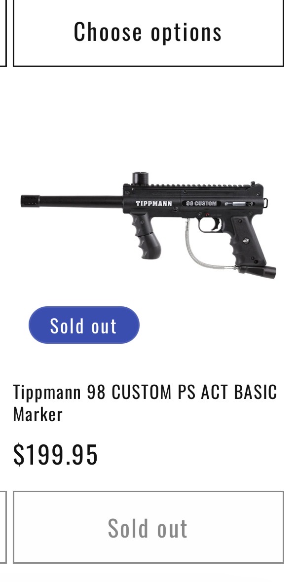 Tippmann 98 Custom