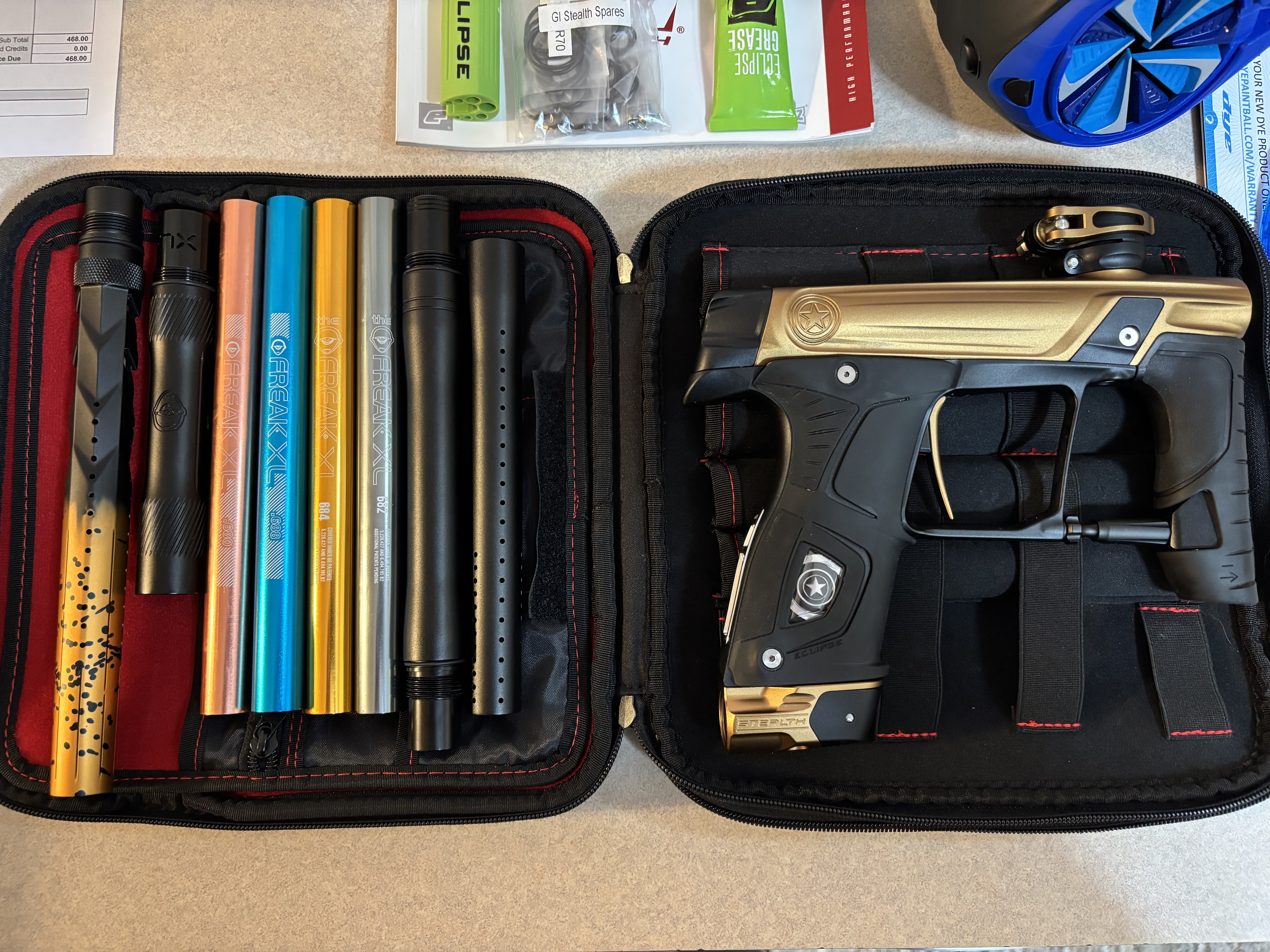 Planet Eclipse Gtek 160R GI Sports Stealth Paintball Marker