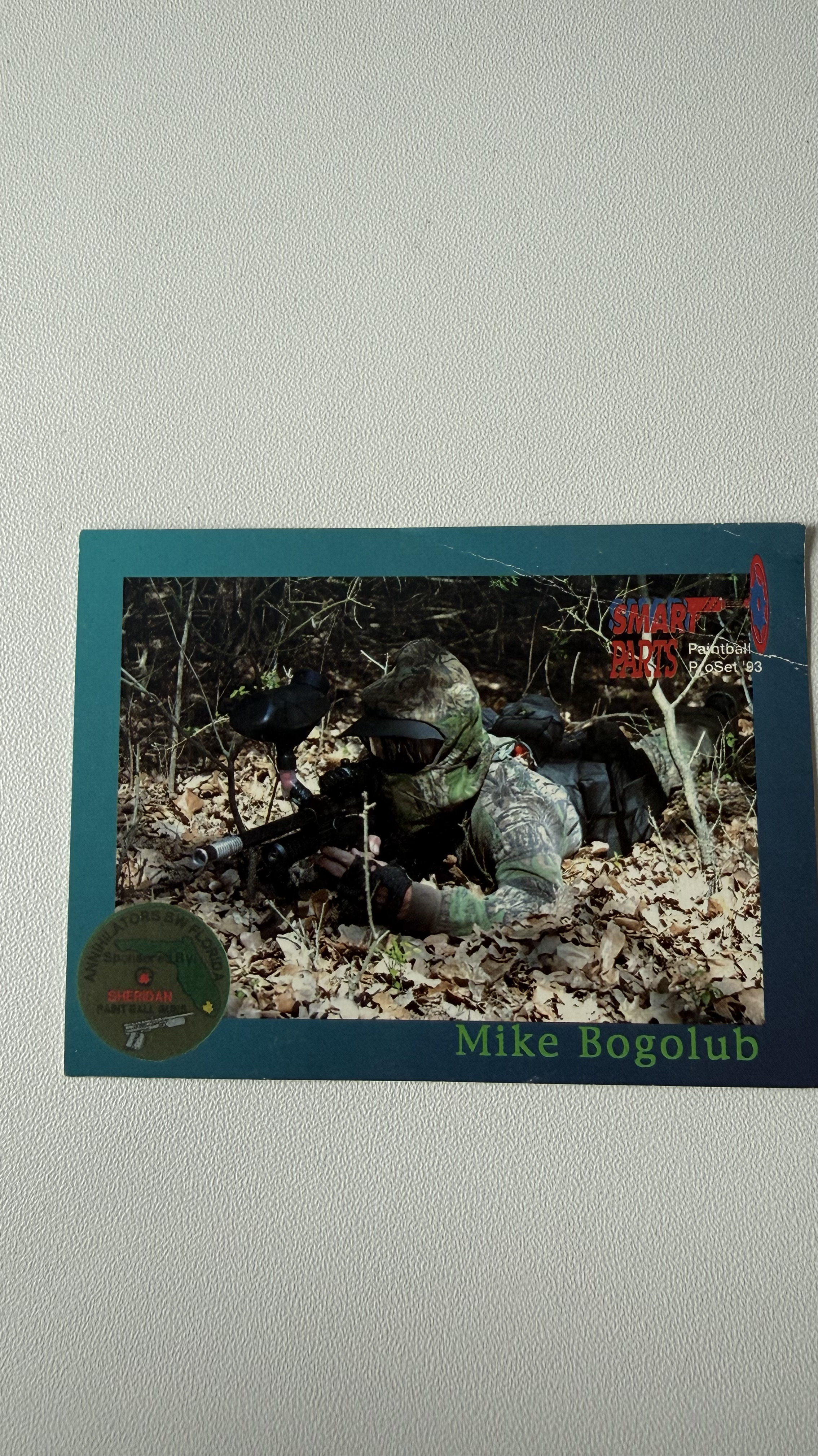 '93 Paintball ProSet Trading Cards