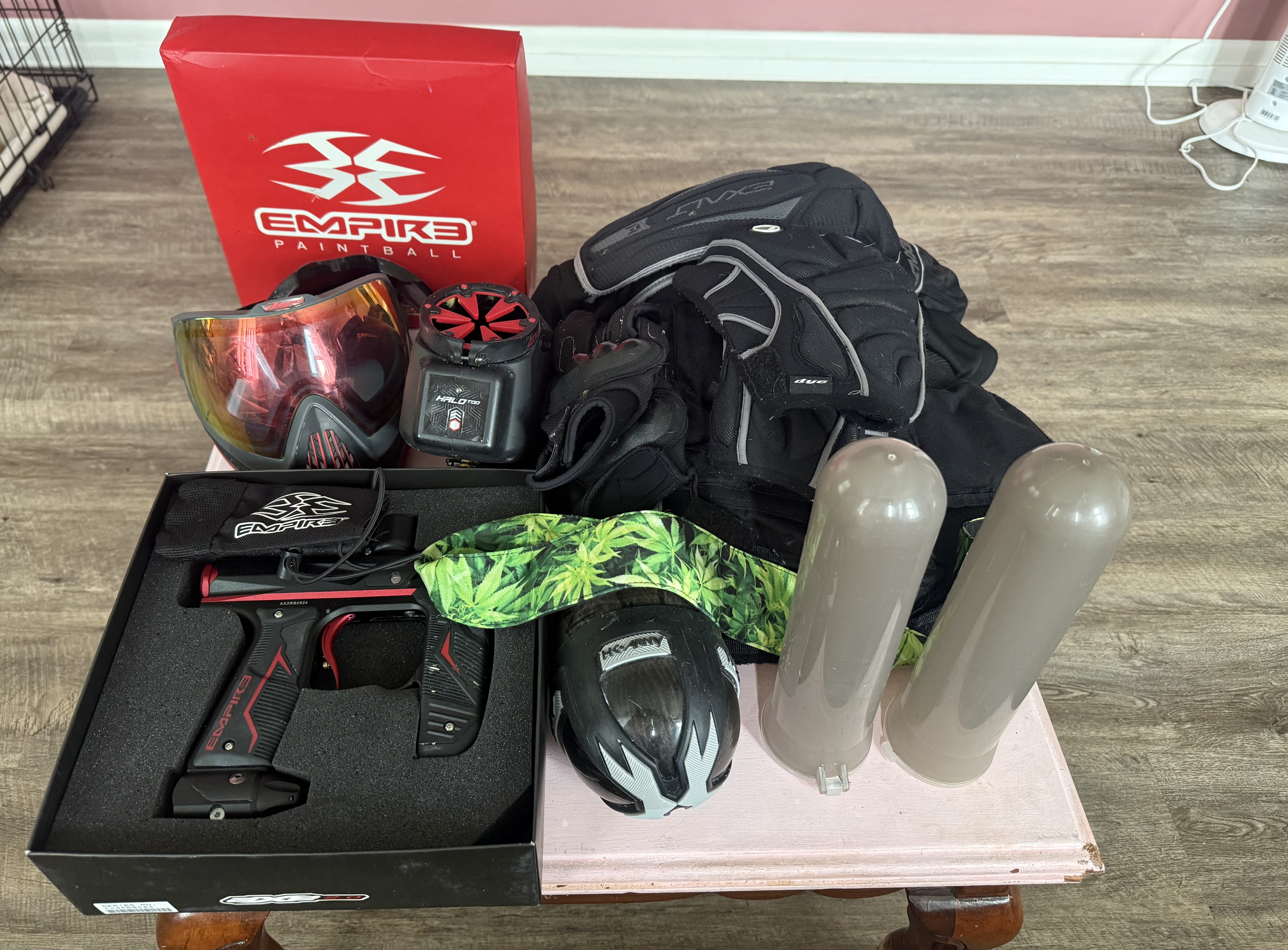 Paintball gear
