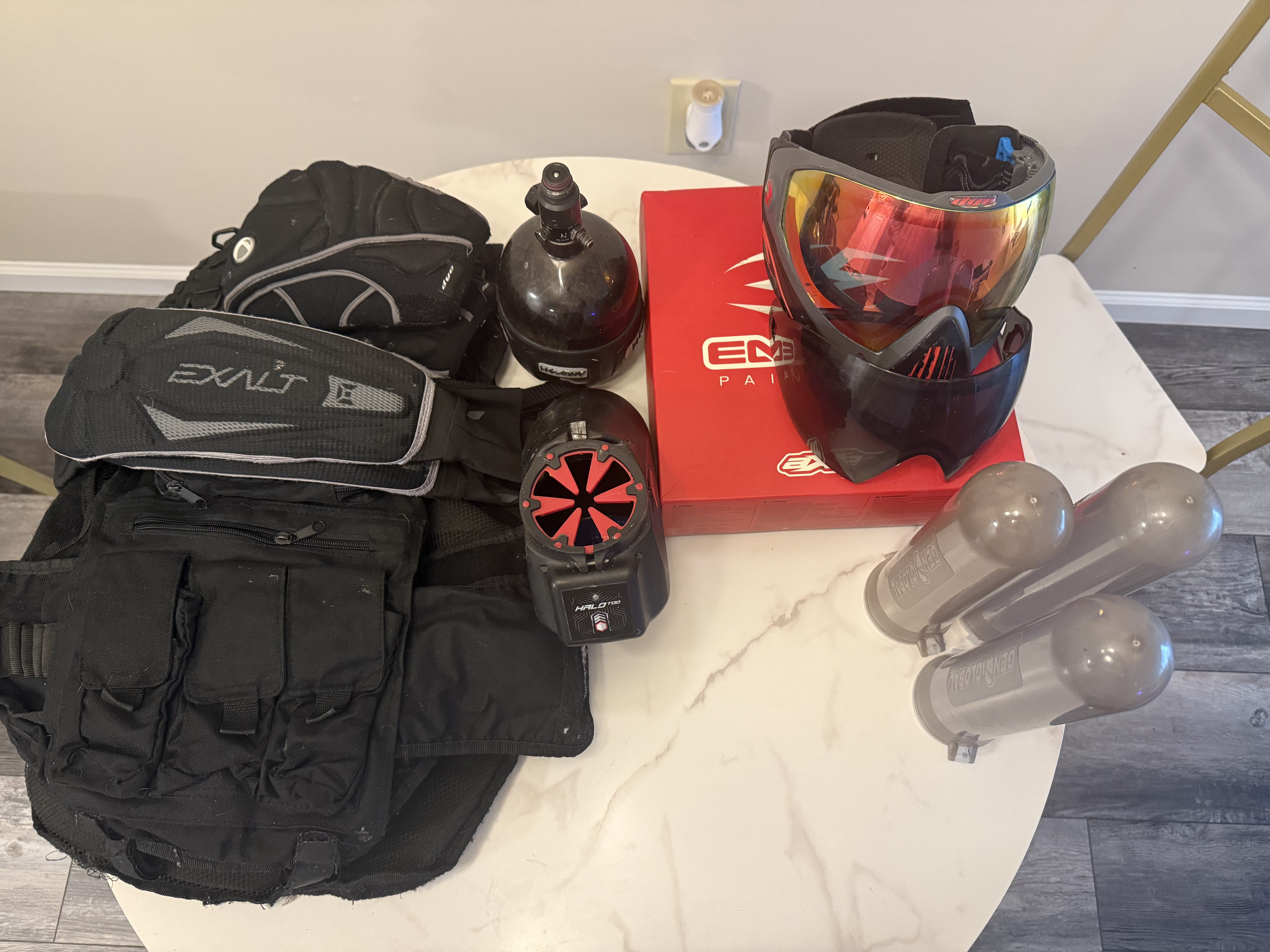 Paintball gear