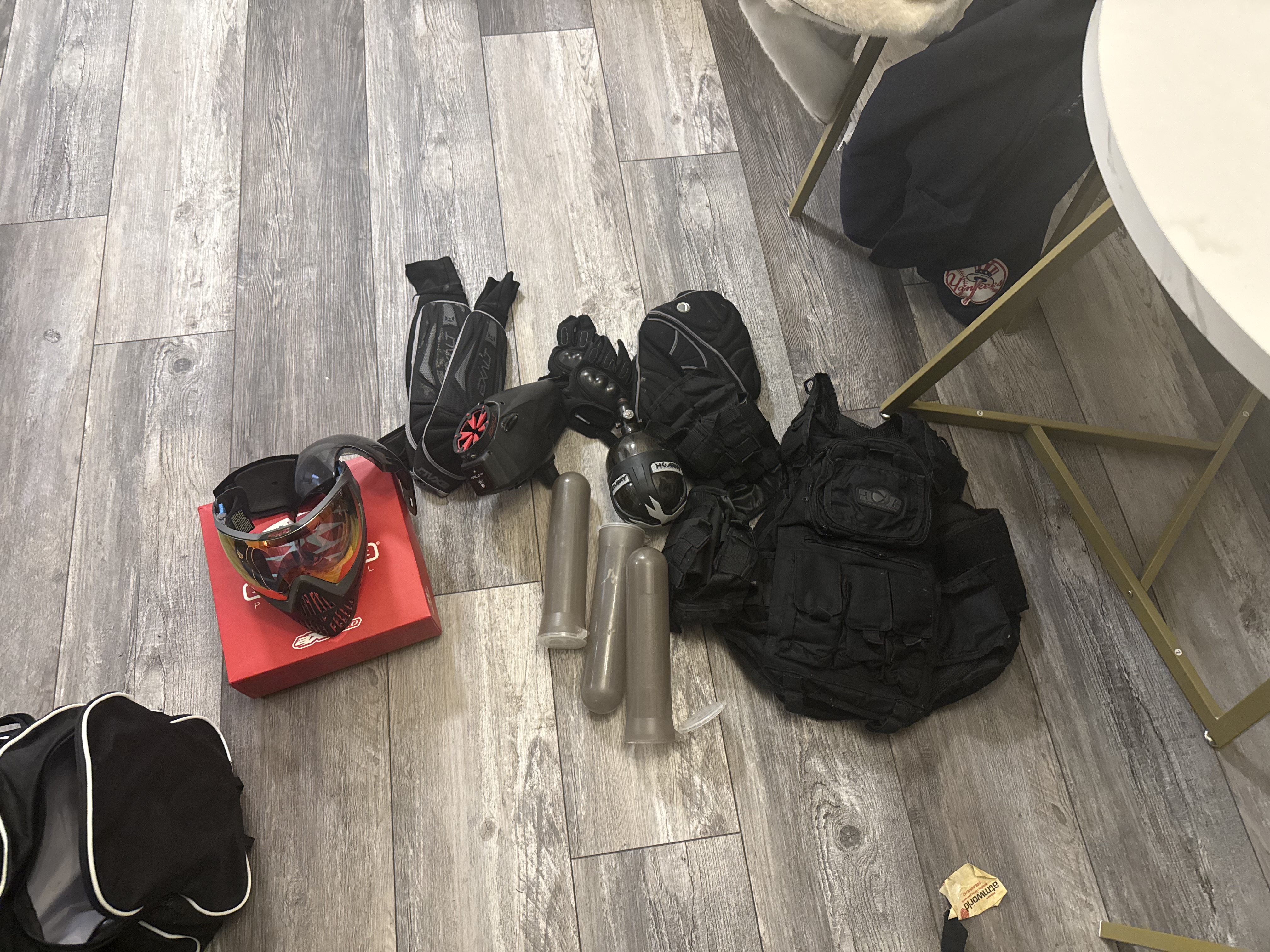 Paintball gear