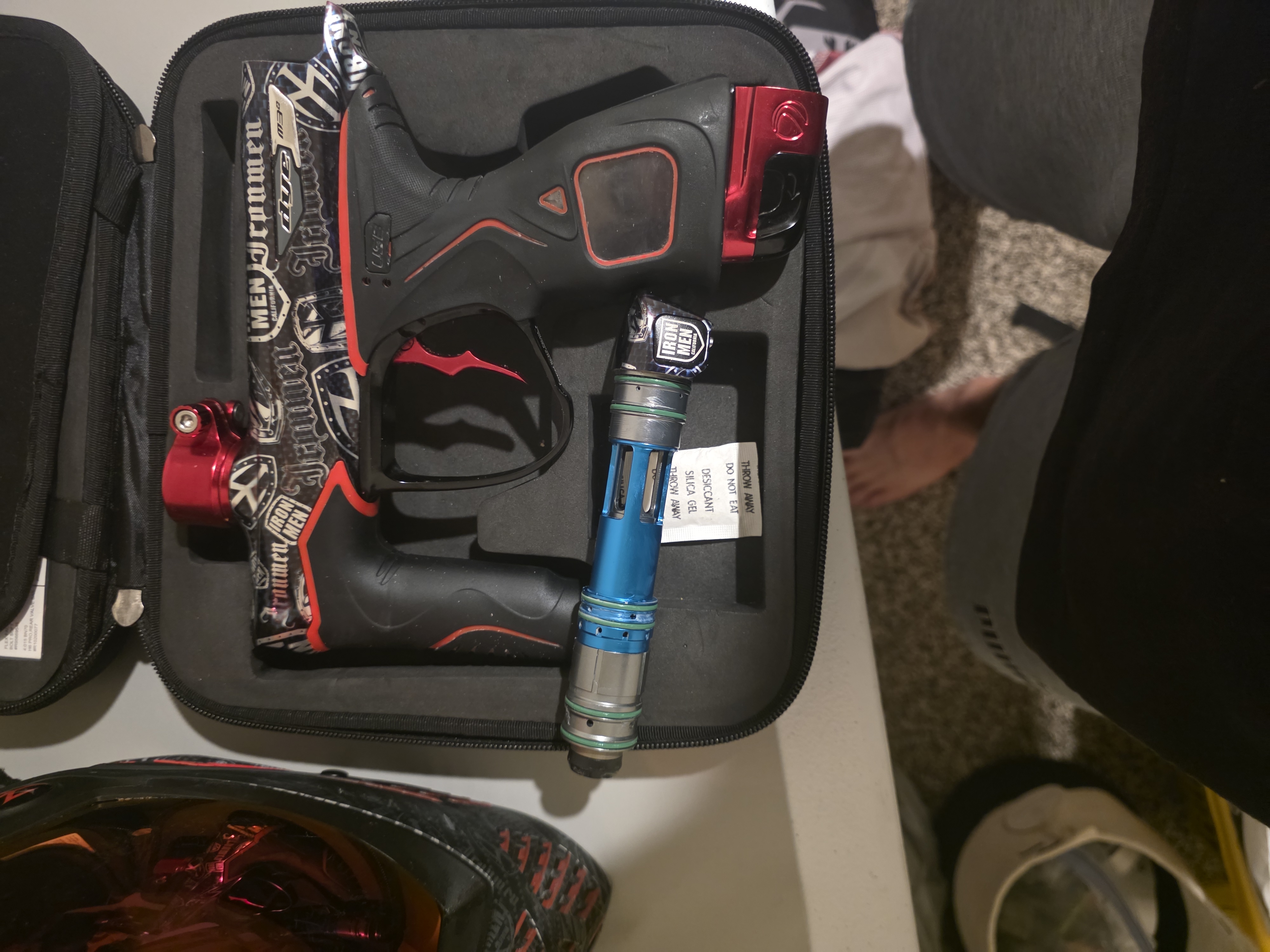 Dye m3 + Ironman and mask 