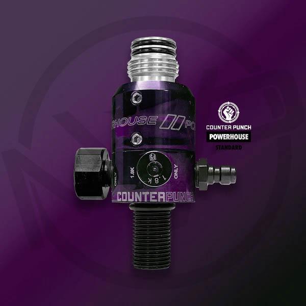 Powerhouse Counterpunch reg. Black/Purple acid wash. Standard length. 