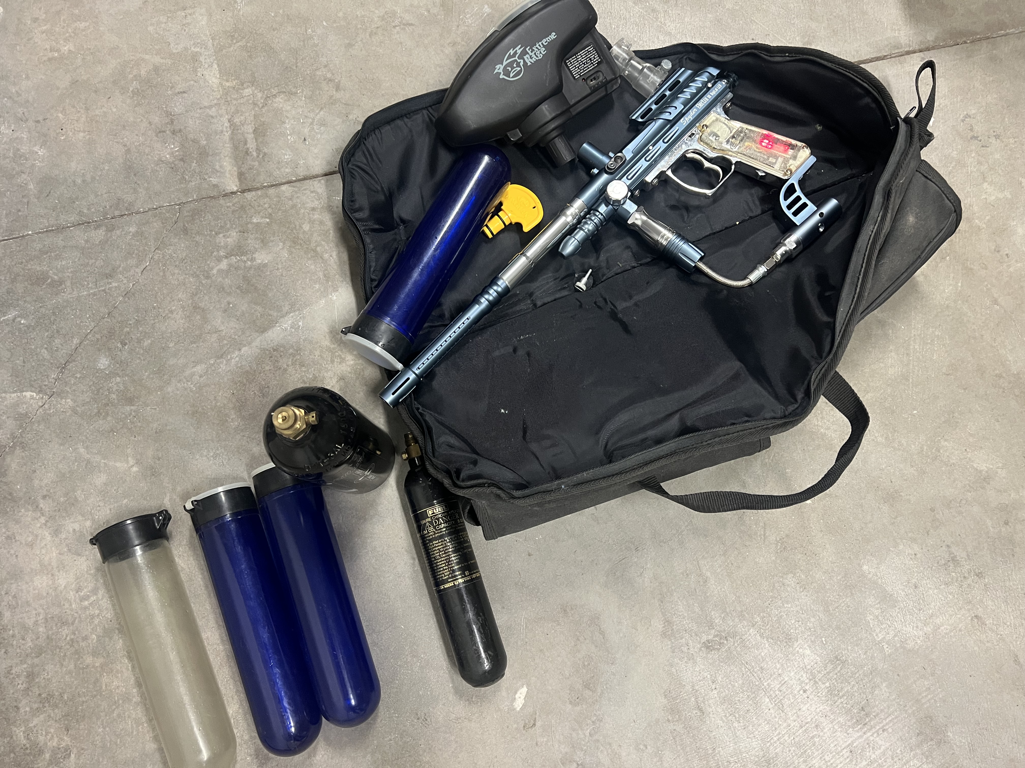 Spyder Electra DX digital paintball gun