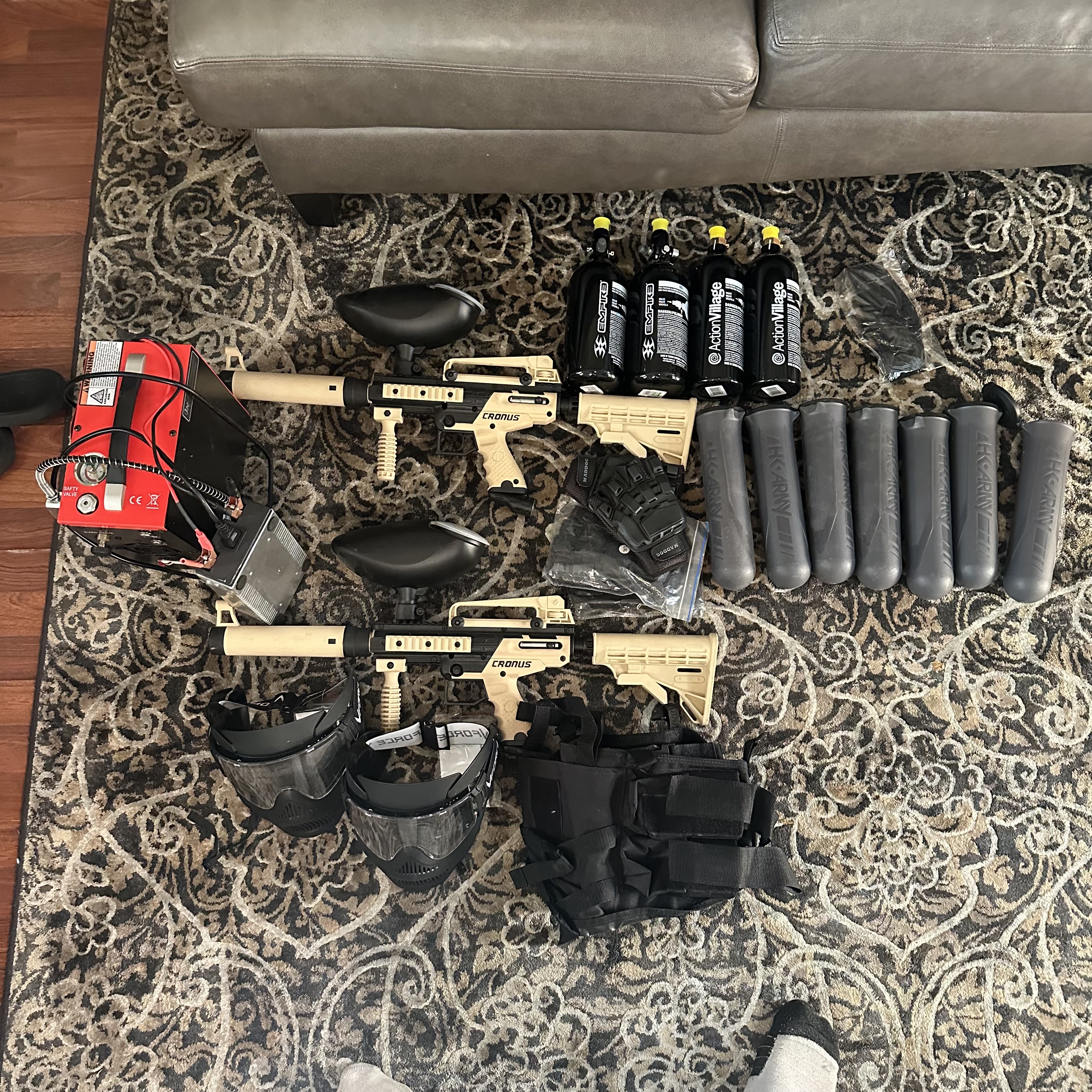 Complete Paintball 2 Person Starter Kit