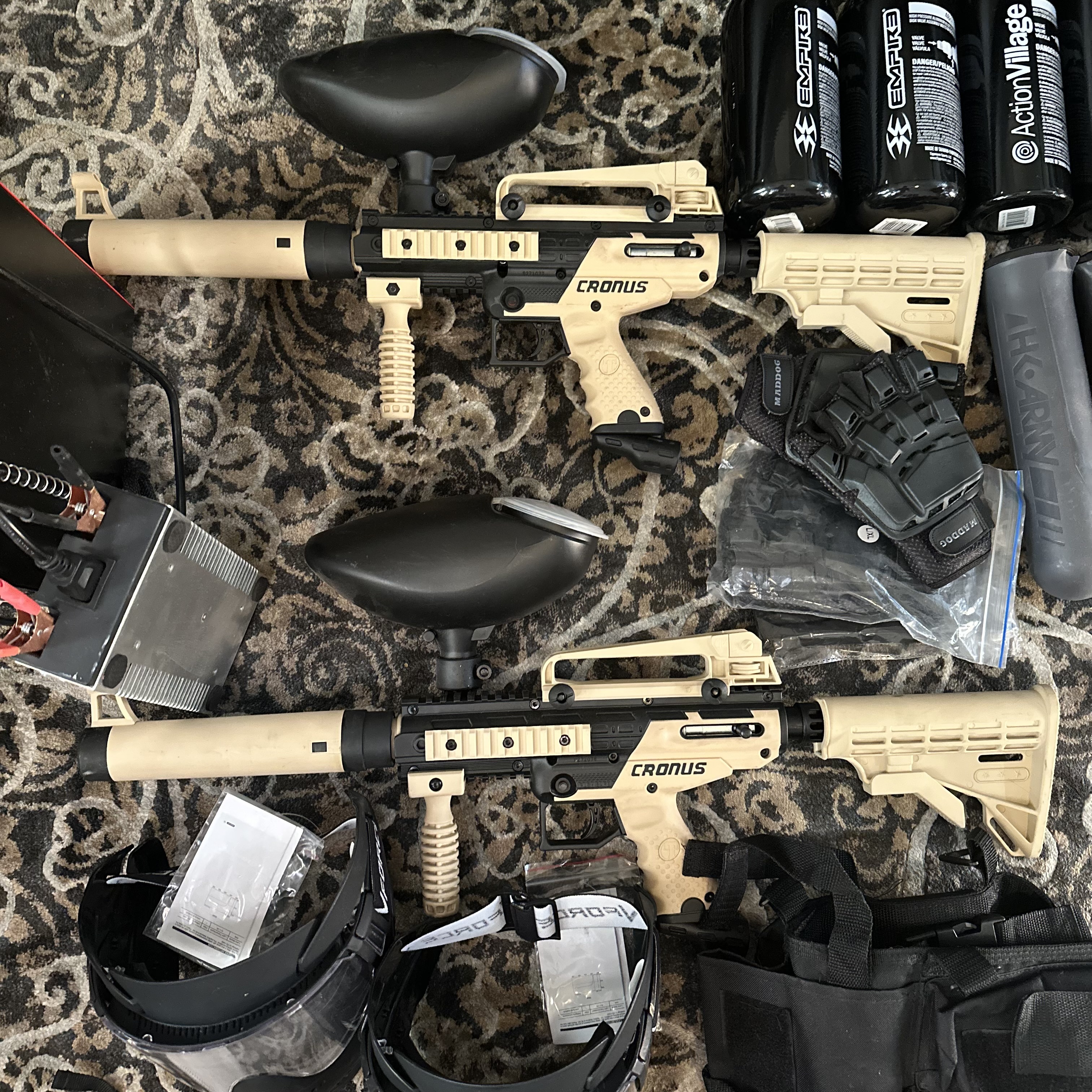 Complete Paintball 2 Person Starter Kit