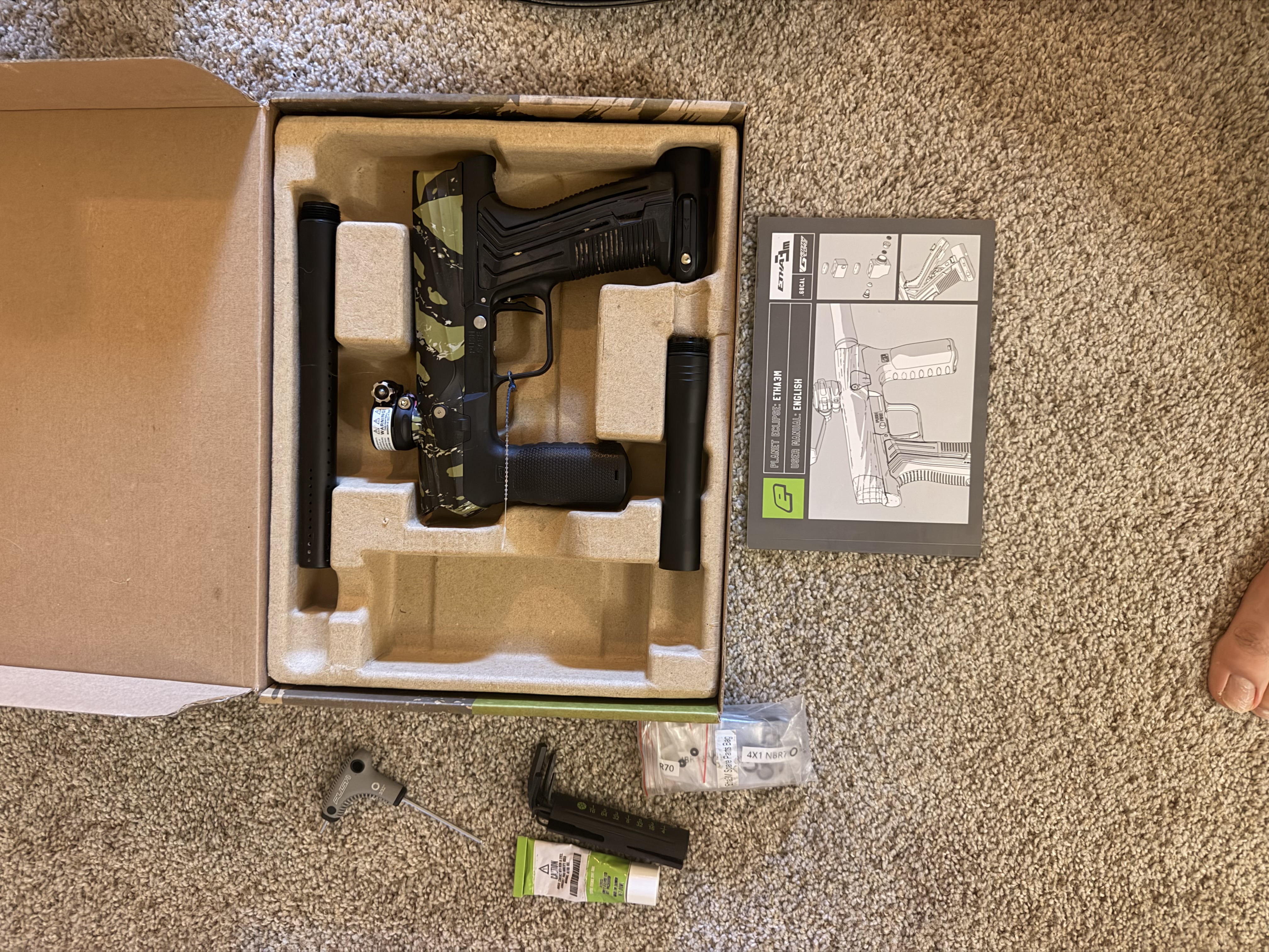 Planet Eclipse Etha 3M Mechanical Paintball Marker – Great Condition