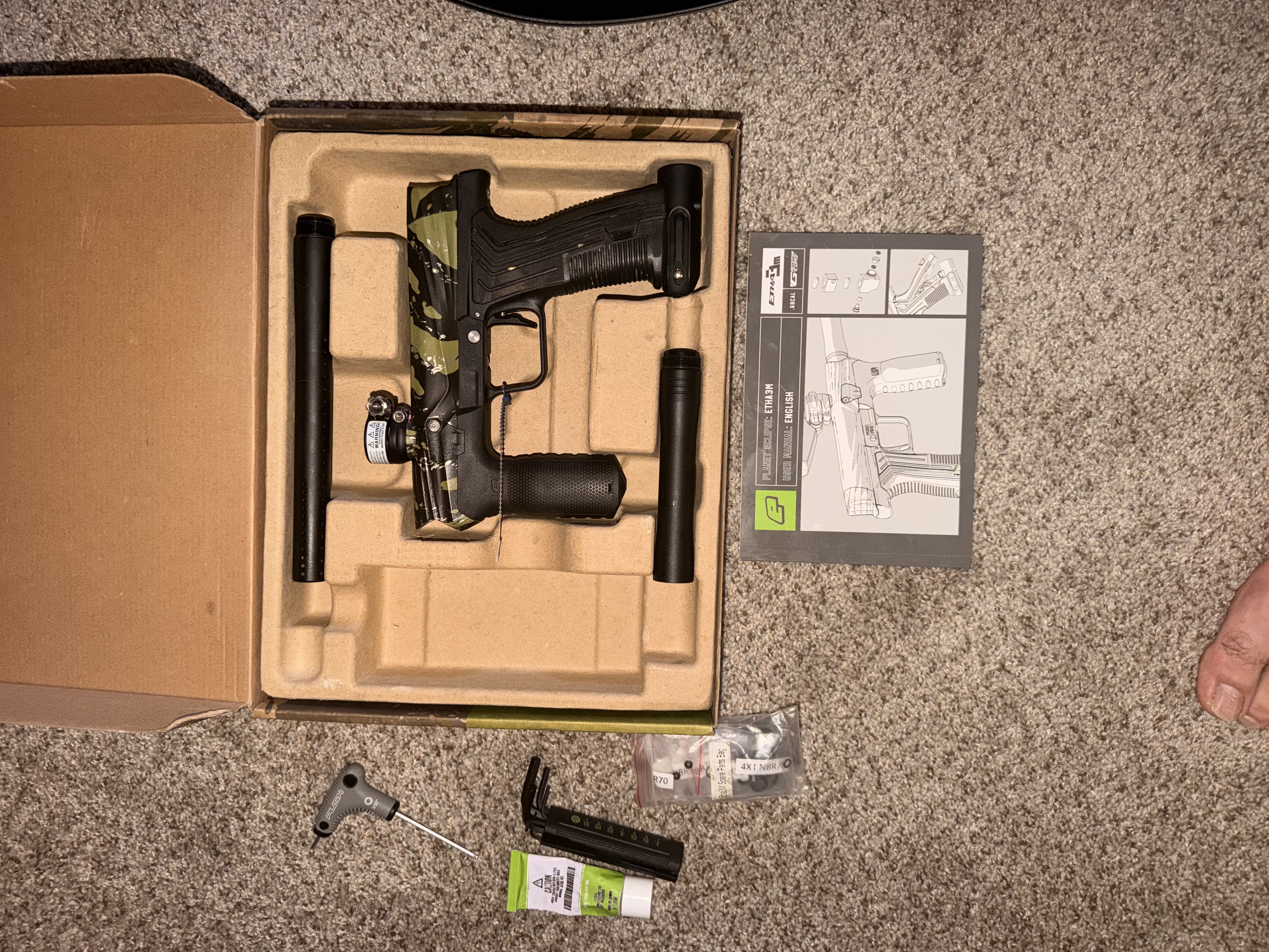 Planet Eclipse Etha 3M Mechanical Paintball Marker – Great Condition