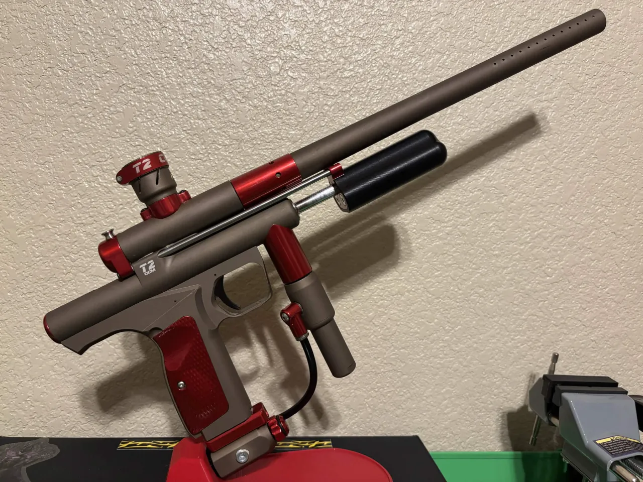 CCM T2 "Chocolate Covered Cherry". 