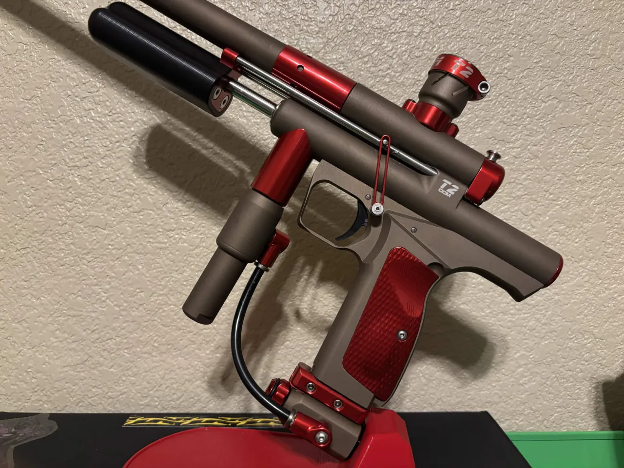 CCM T2 "Chocolate Covered Cherry". 