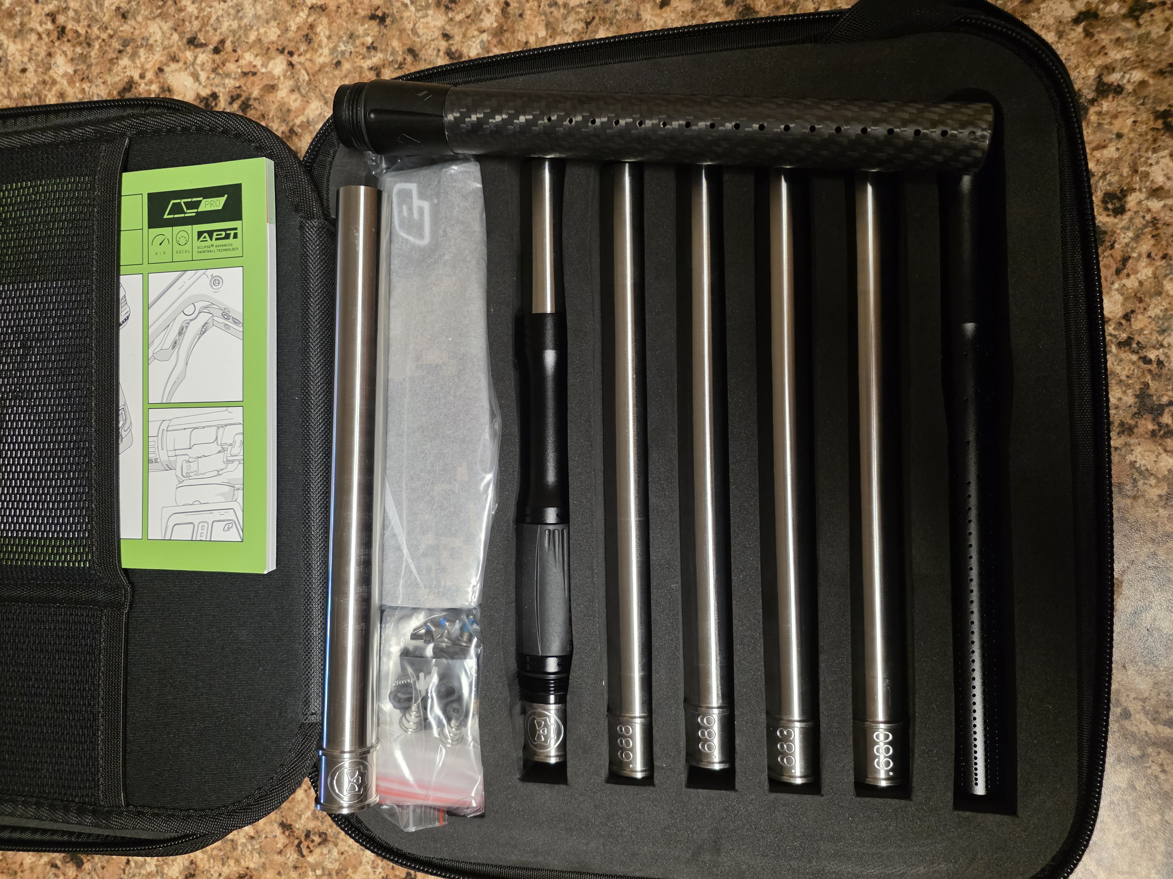 Dark CS3 Pro with Infamous Inserts 