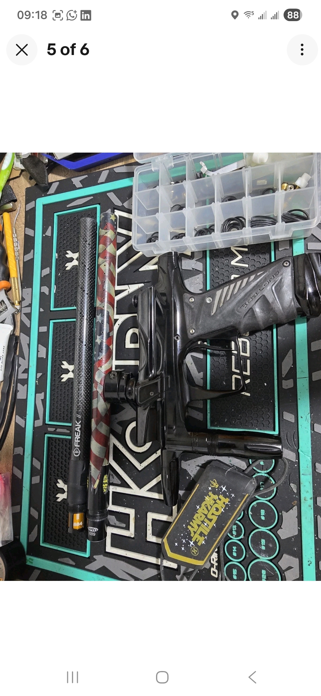 Bob Long G6R Blacked, upgraded, part kit, tester, 2 barrells