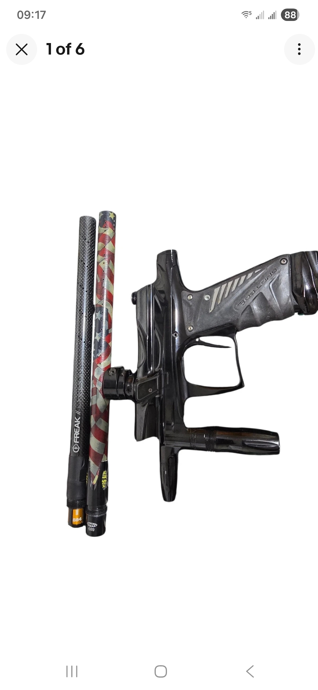 Bob Long G6R Blacked, upgraded, part kit, tester, 2 barrells