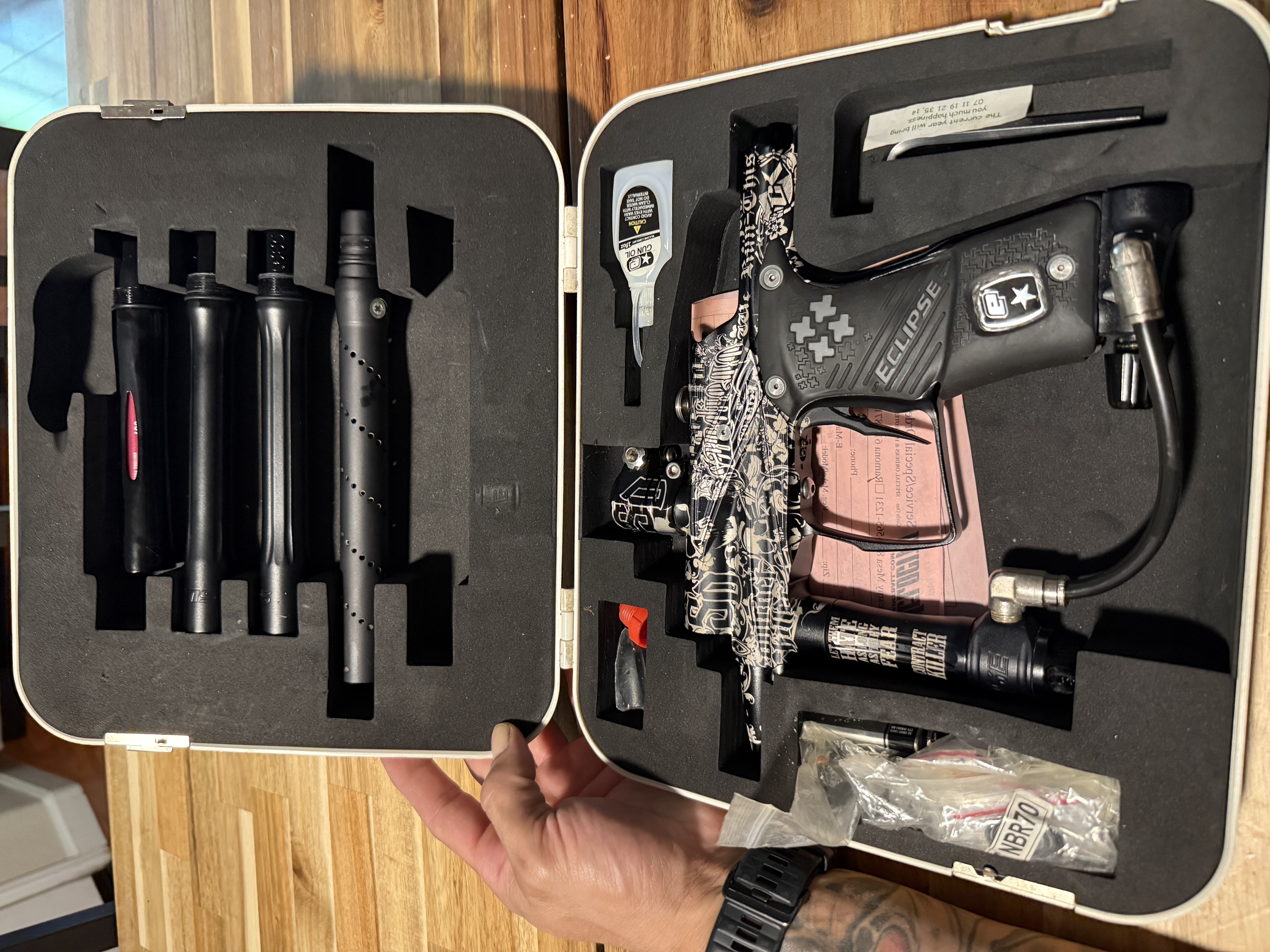 Todd Martinez’s personal sl94 custom anno