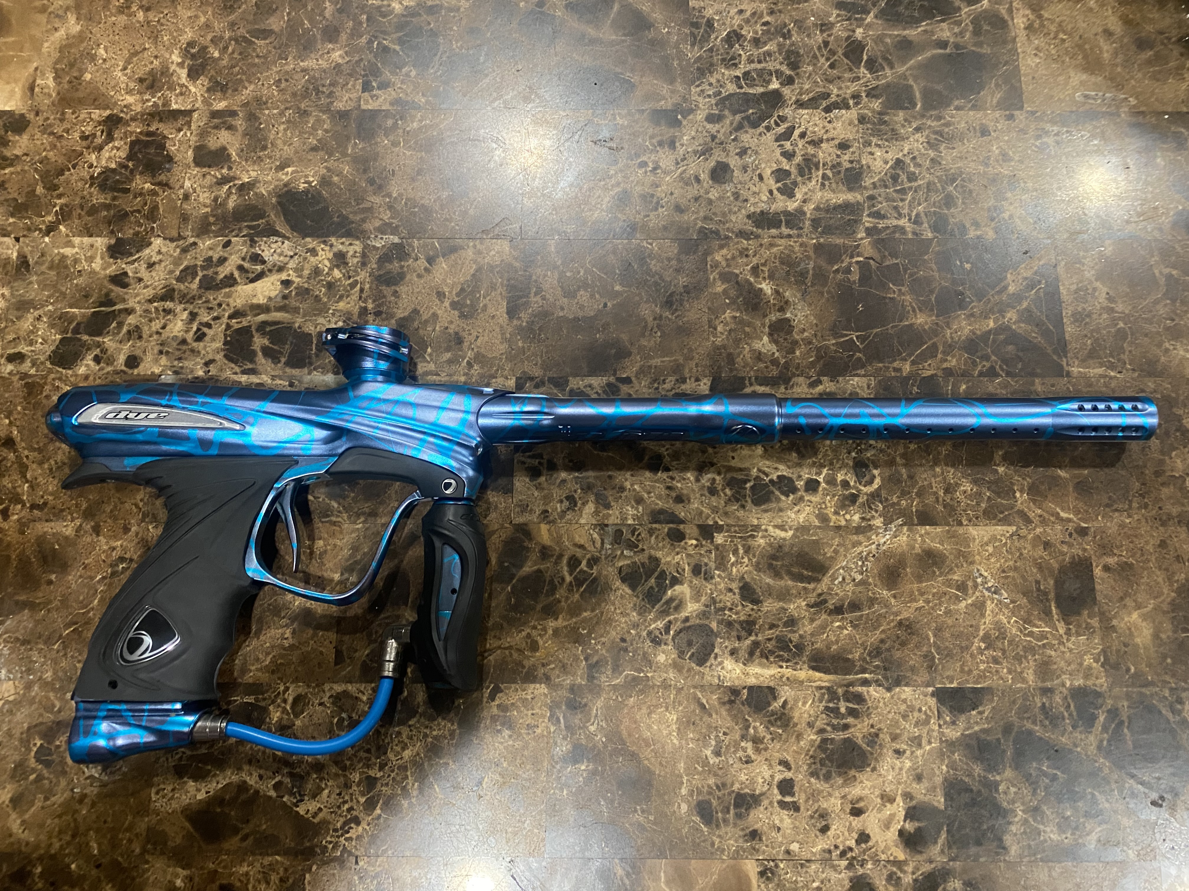 Custom Blue Splash Dye NT11