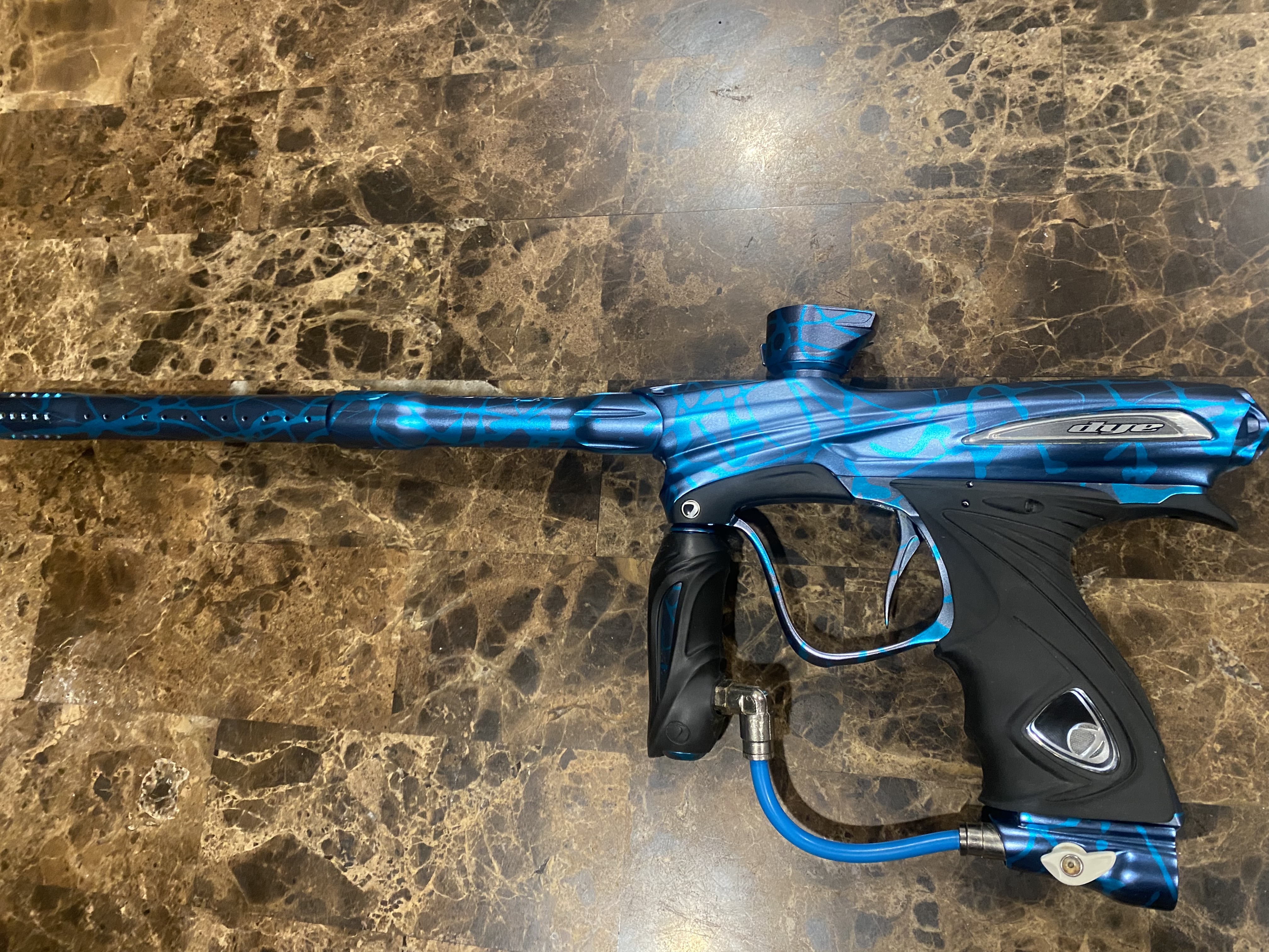 Custom Blue Splash Dye NT11