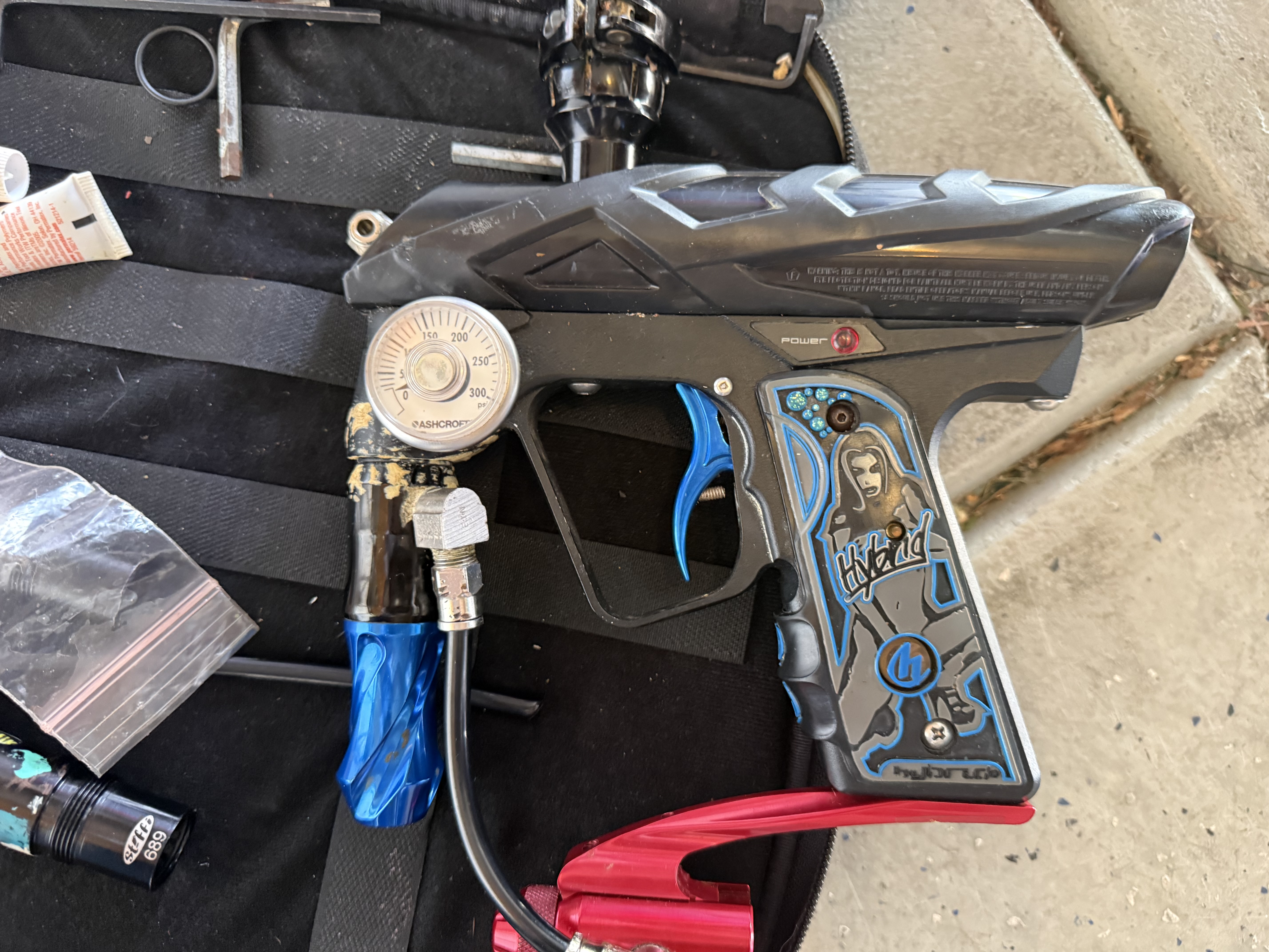 Paintball Gear Bundle—3 Markers, Extra Barrels & Padded Case—$300 OBO